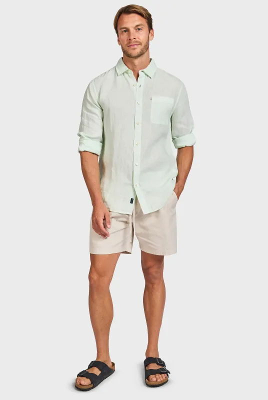 Hampton Linen Shirt sold by The Academy Brand