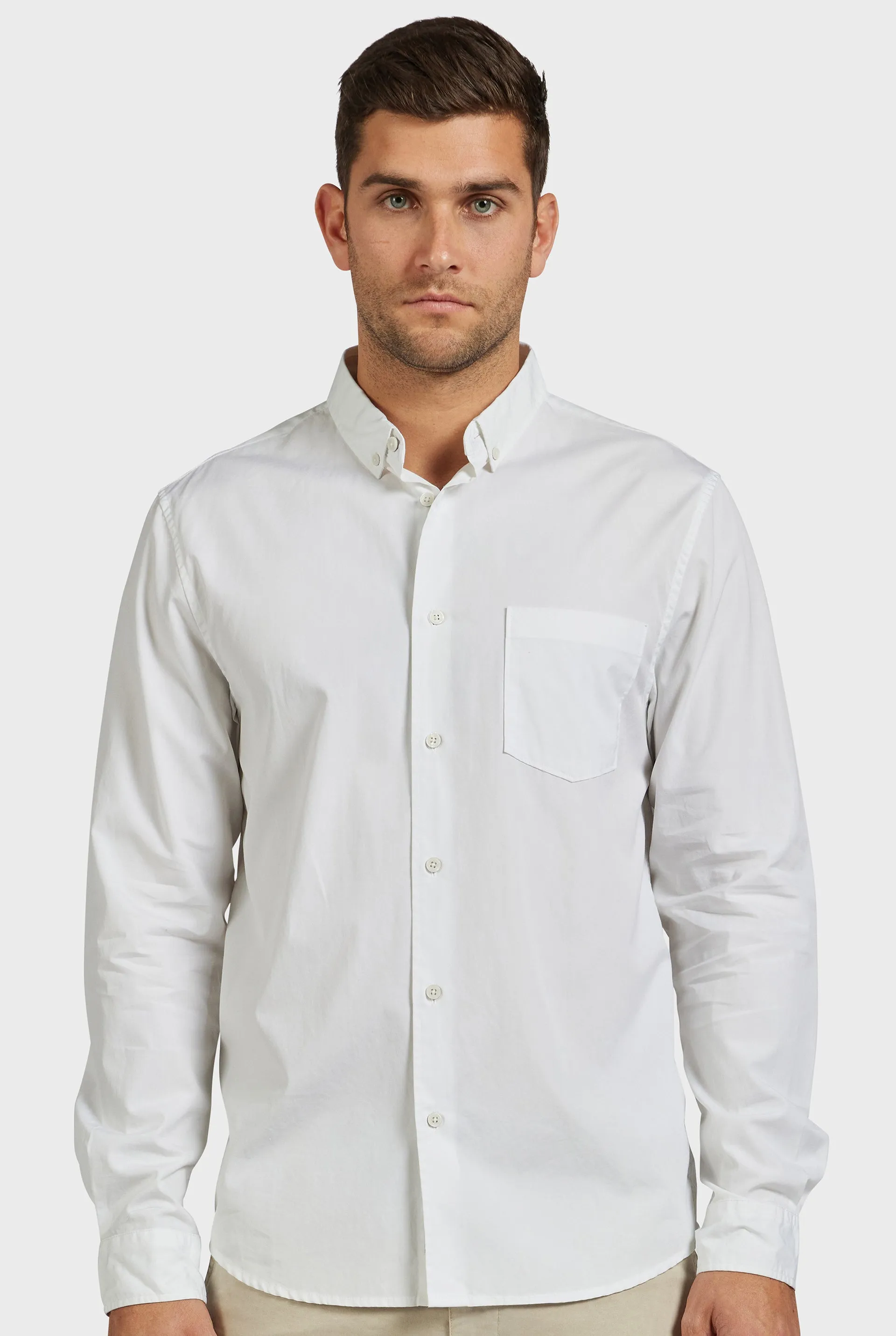 Frank Poplin Shirt sold by The Academy Brand product image thumbnail 3