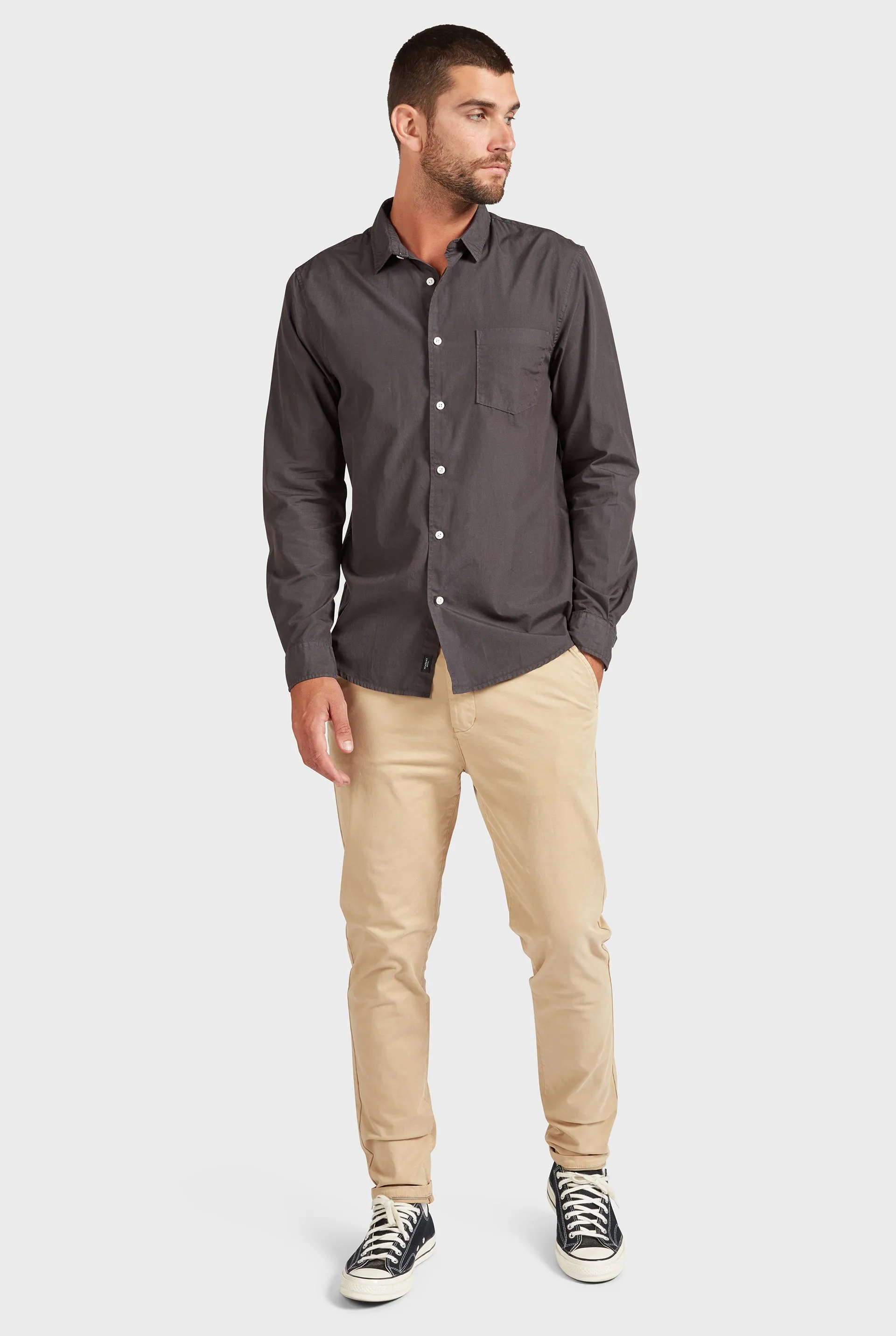 Frank Poplin Shirt sold by The Academy Brand product image thumbnail 3