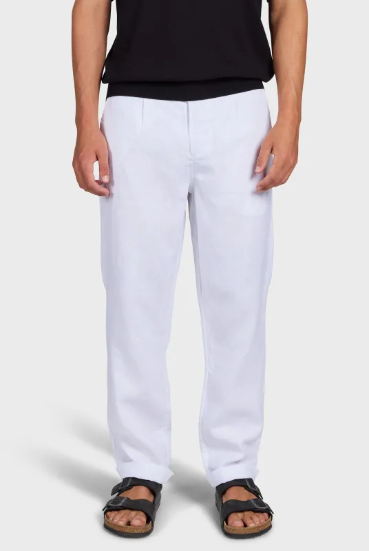Dean Linen Chino made by The Academy Brand