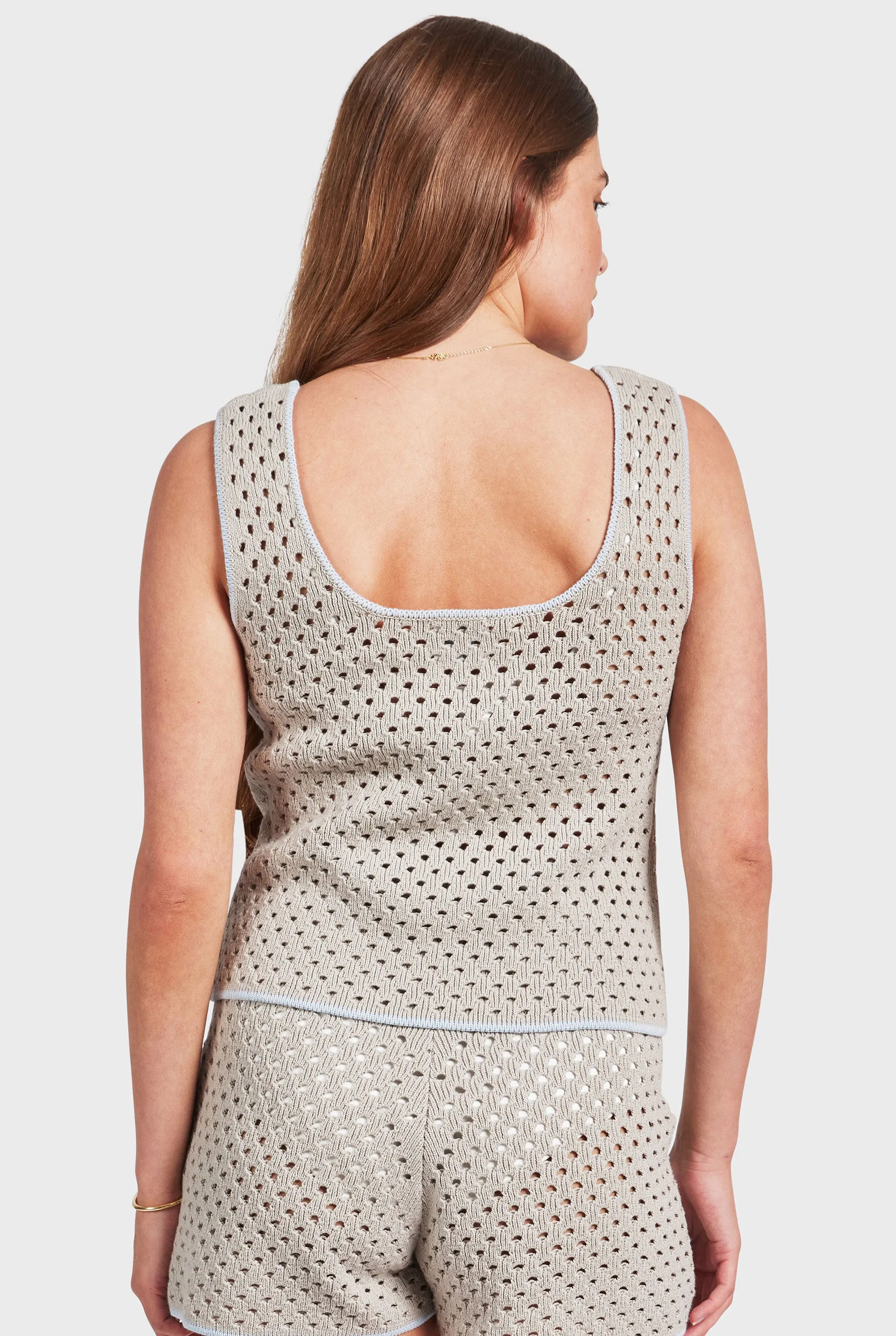 Farrah Crochet Tank sold by The Academy Brand product image thumbnail 5