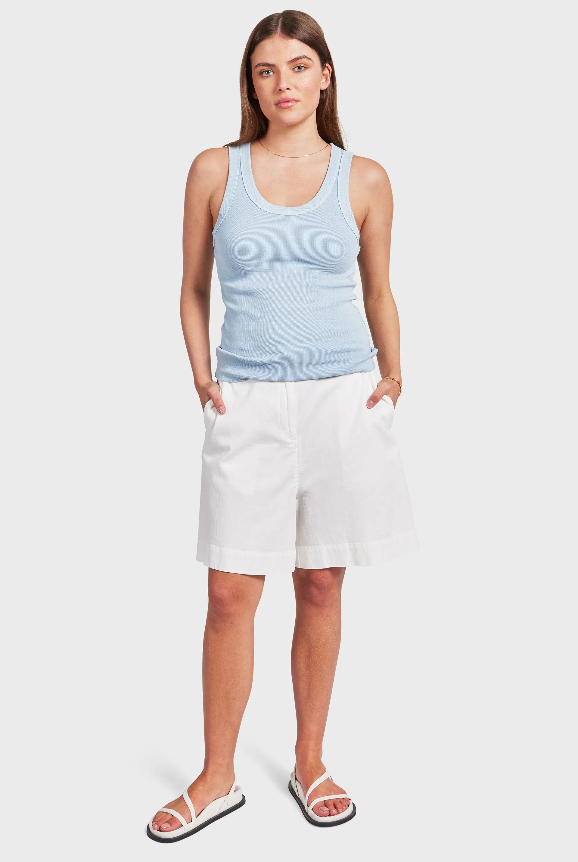 Essential Rib Tank sold by The Academy Brand product image thumbnail 2