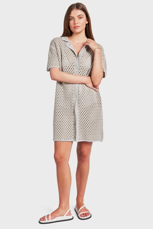 Farrah Crochet Dress sold by The Academy Brand