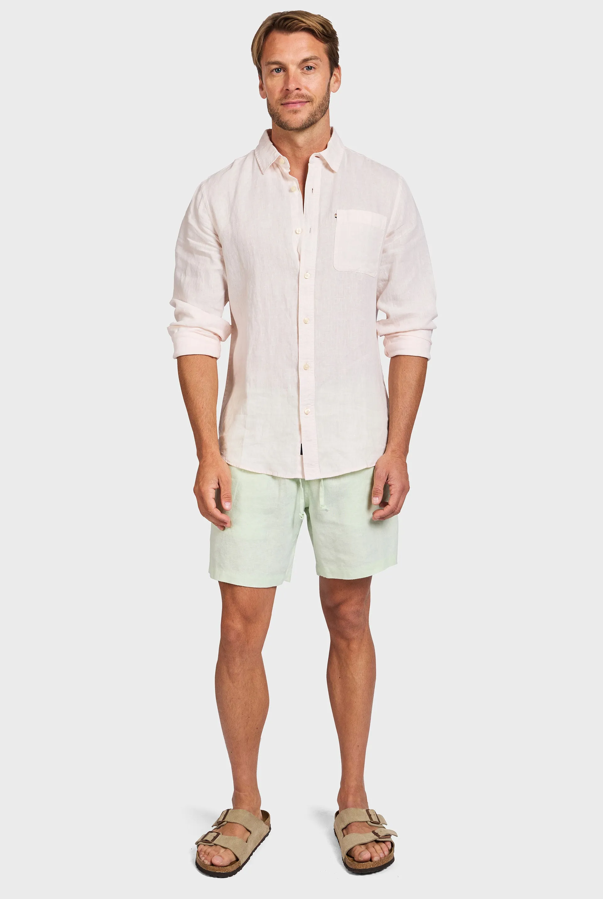 Riviera Linen Short sold by The Academy Brand