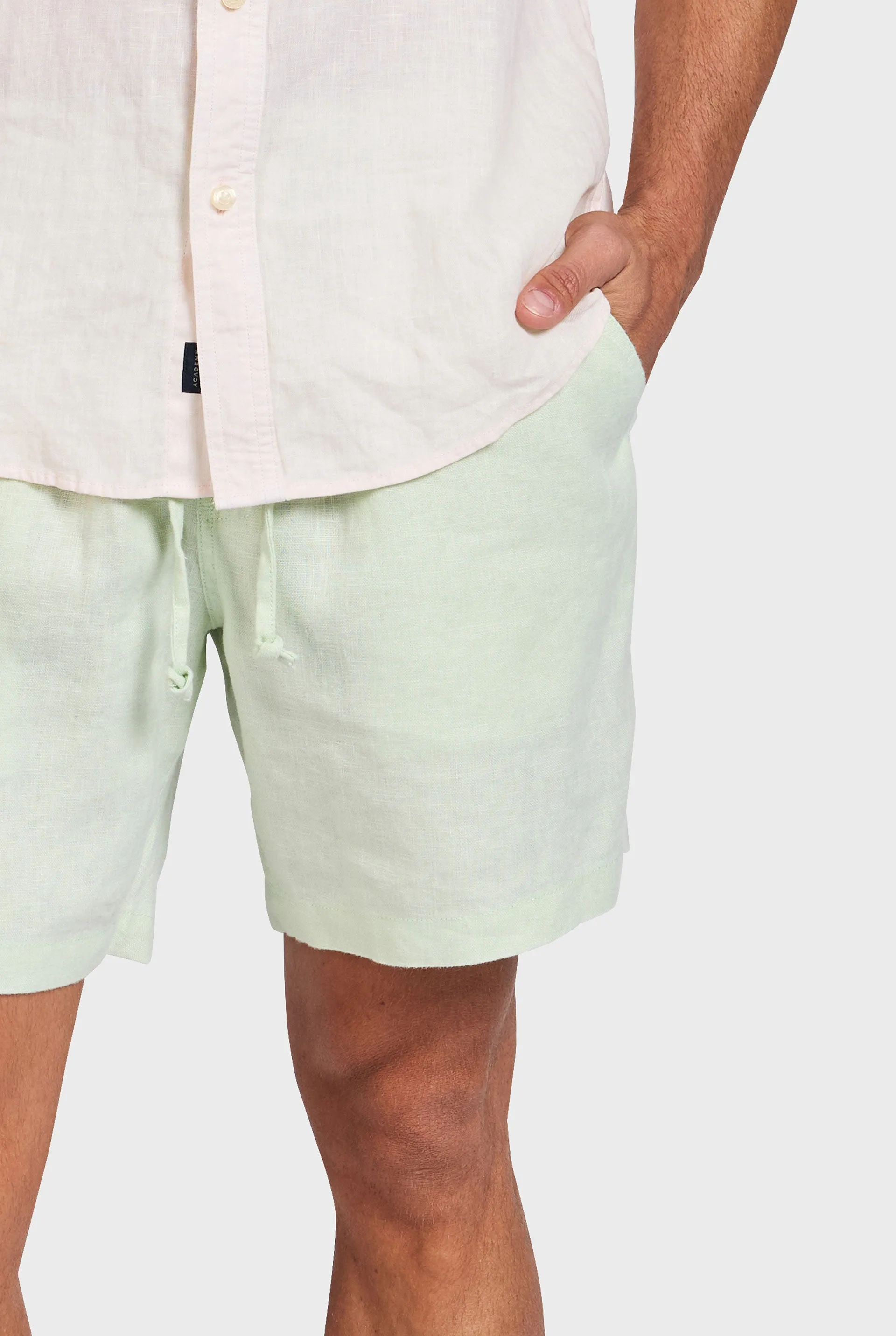 Riviera Linen Short sold by The Academy Brand product image thumbnail 4