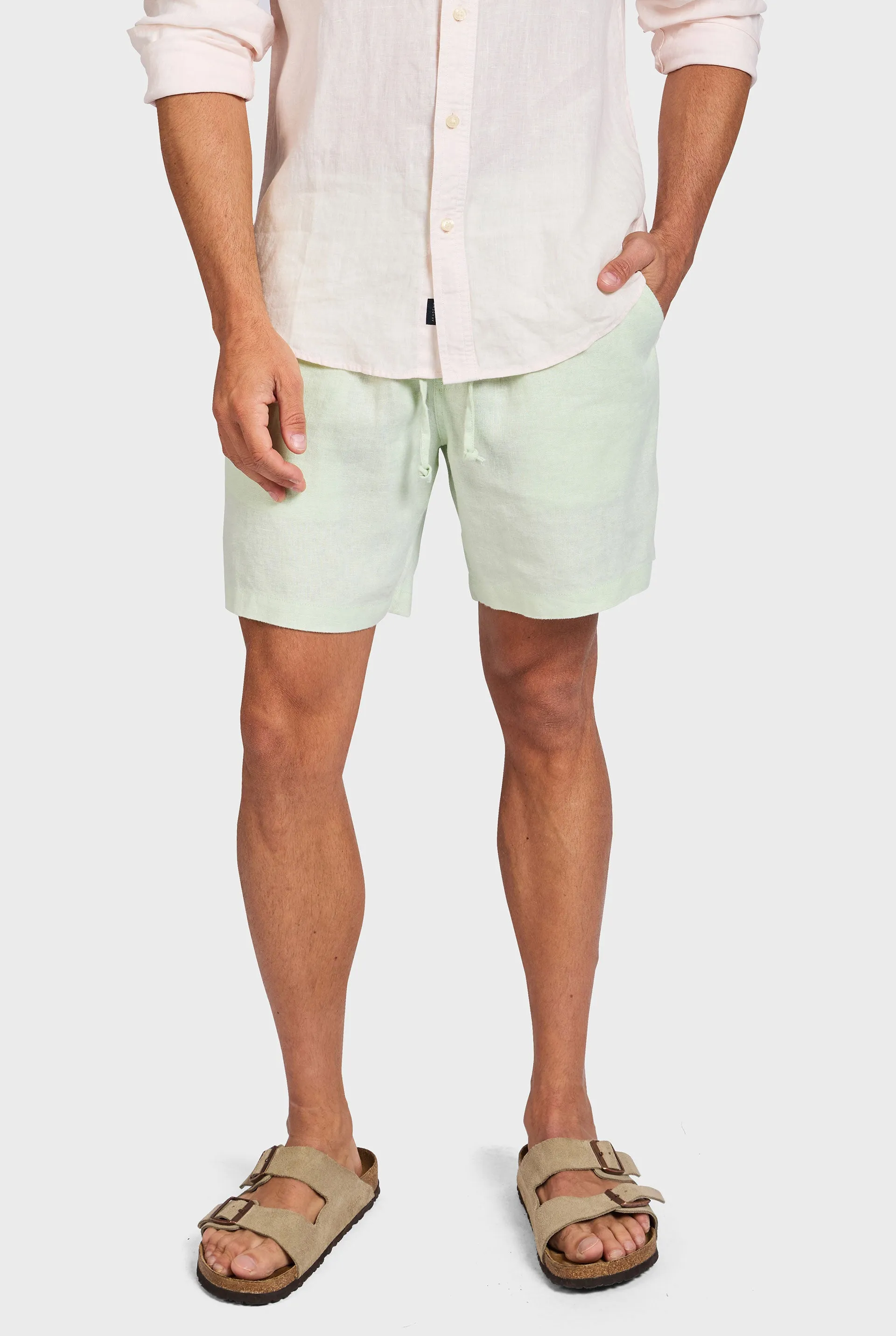 Riviera Linen Short sold by The Academy Brand product image thumbnail 2
