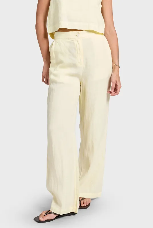 Linen Relaxed Trouser sold by The Academy Brand