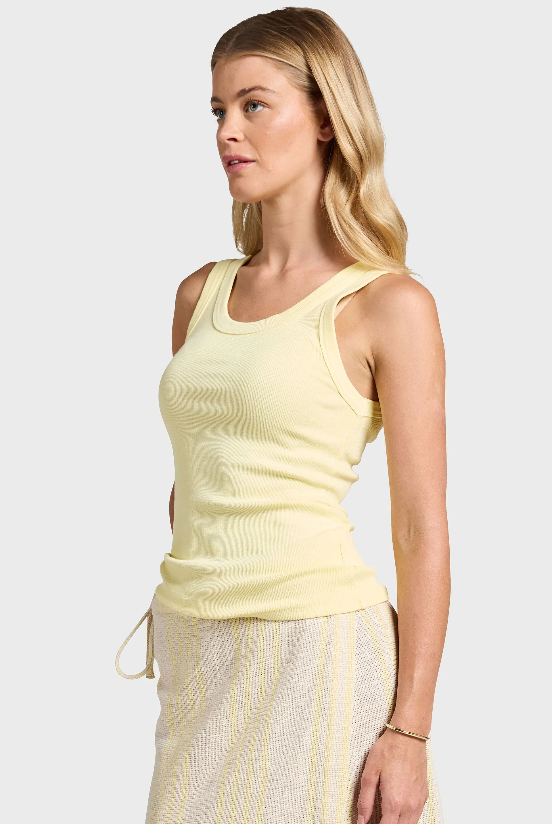 Essential Rib Tank sold by The Academy Brand product image thumbnail 4