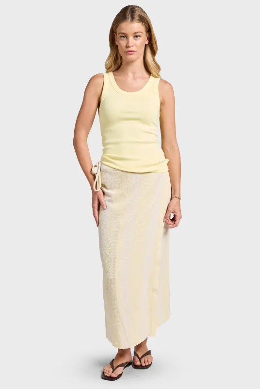 Essential Rib Tank sold by The Academy Brand