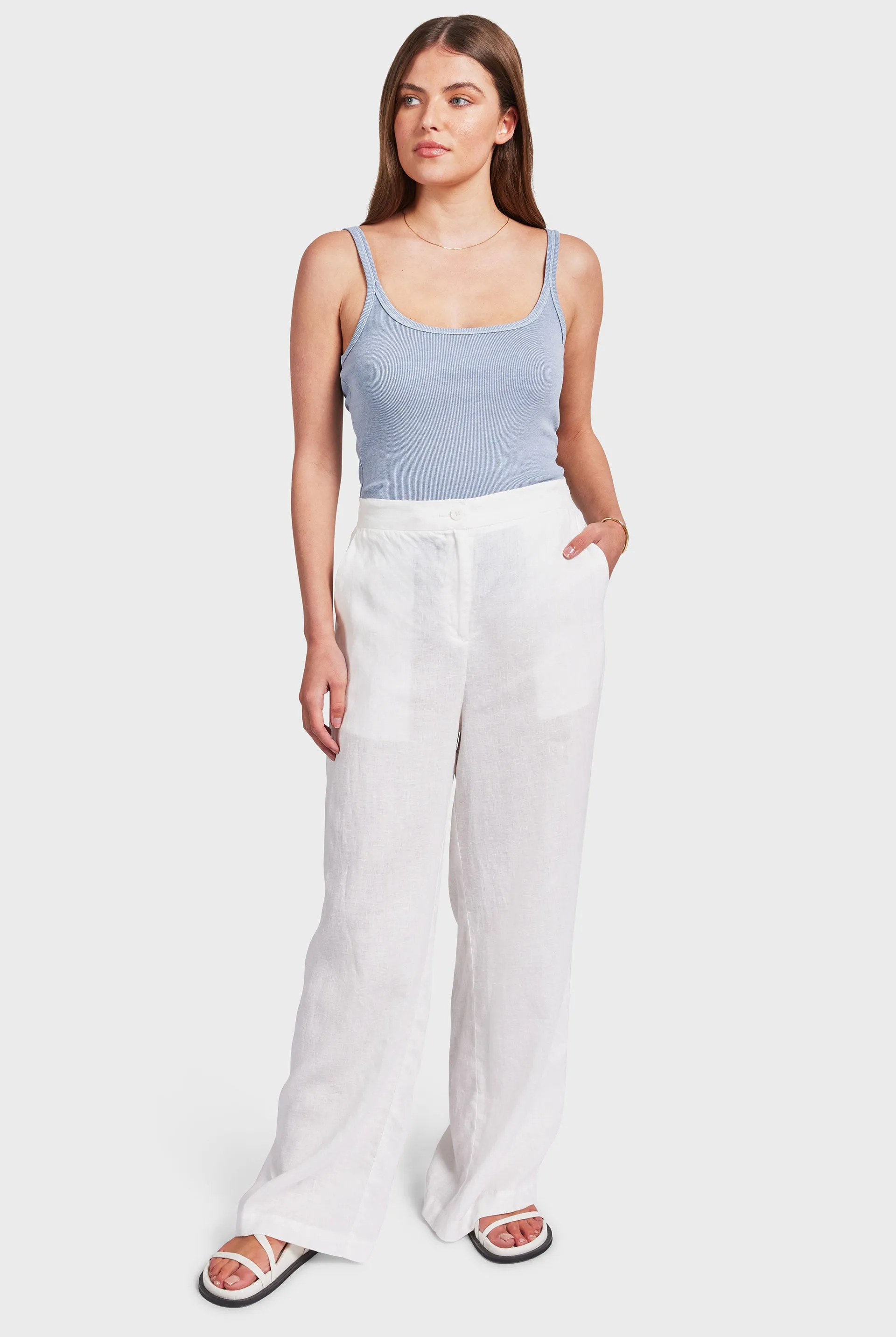 Linen Relaxed Pant sold by The Academy Brand product image thumbnail 5