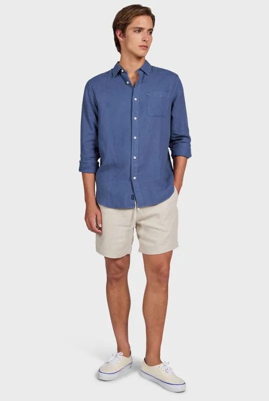 Hampton Linen Shirt sold by The Academy Brand