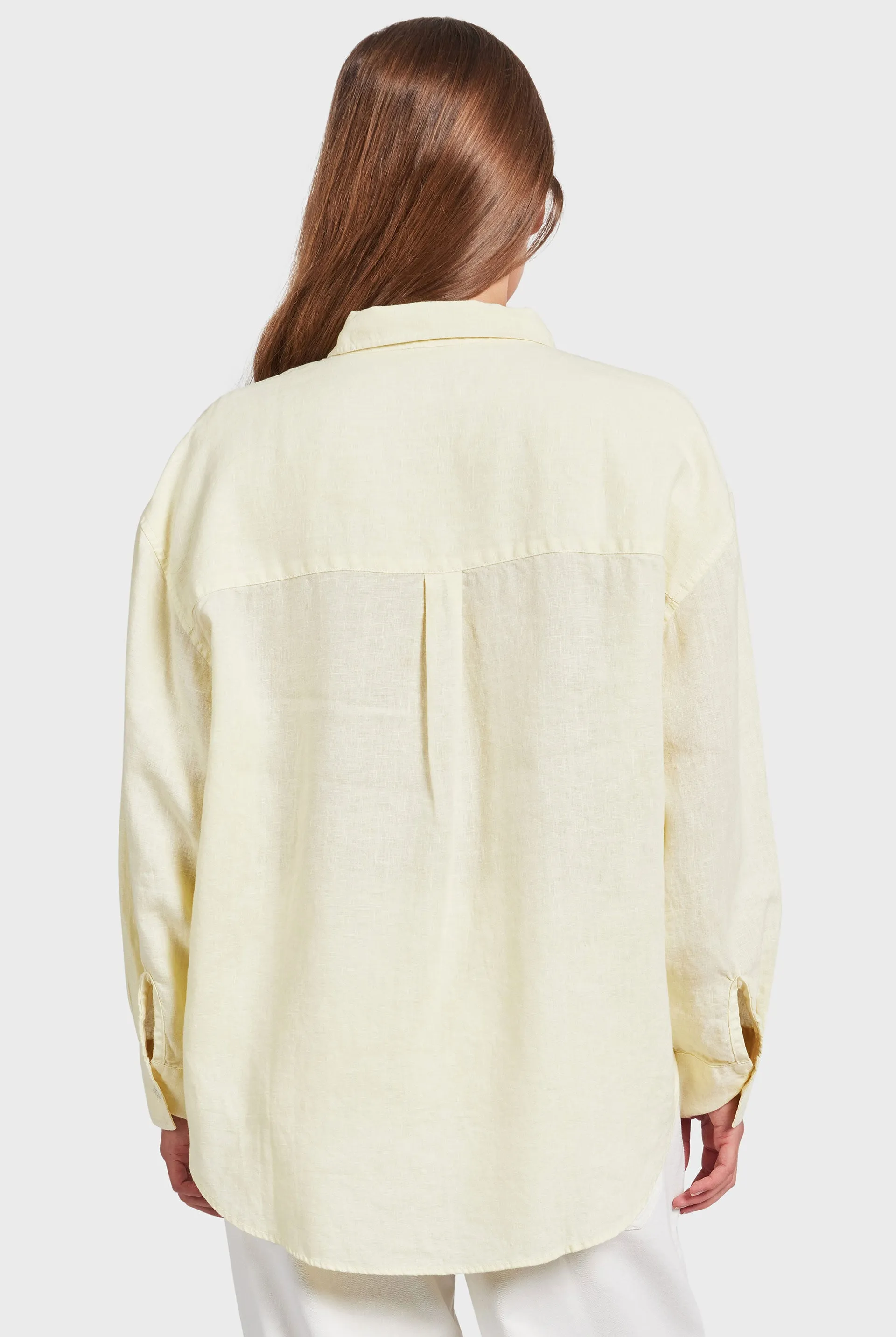 Hampton Linen Shirt sold by The Academy Brand product image thumbnail 5