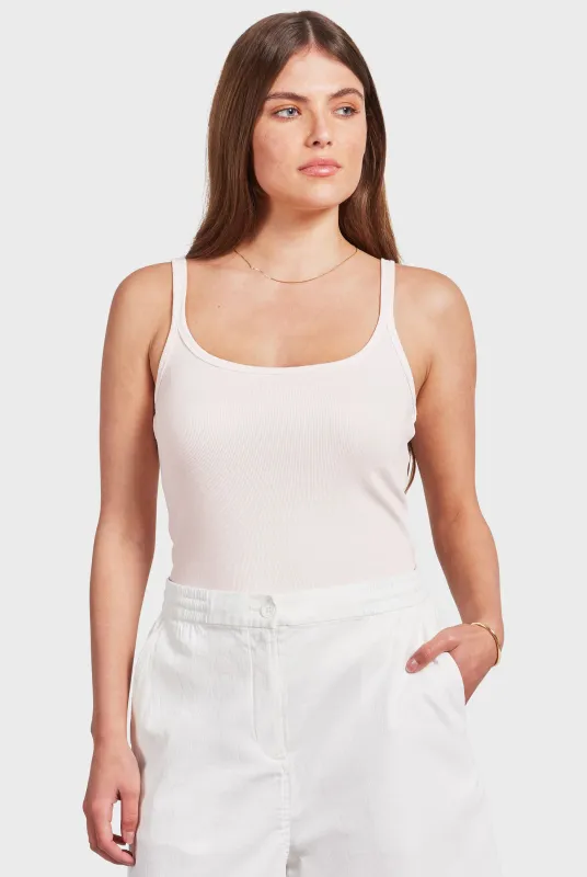 Charlie Rib Tank sold by The Academy Brand