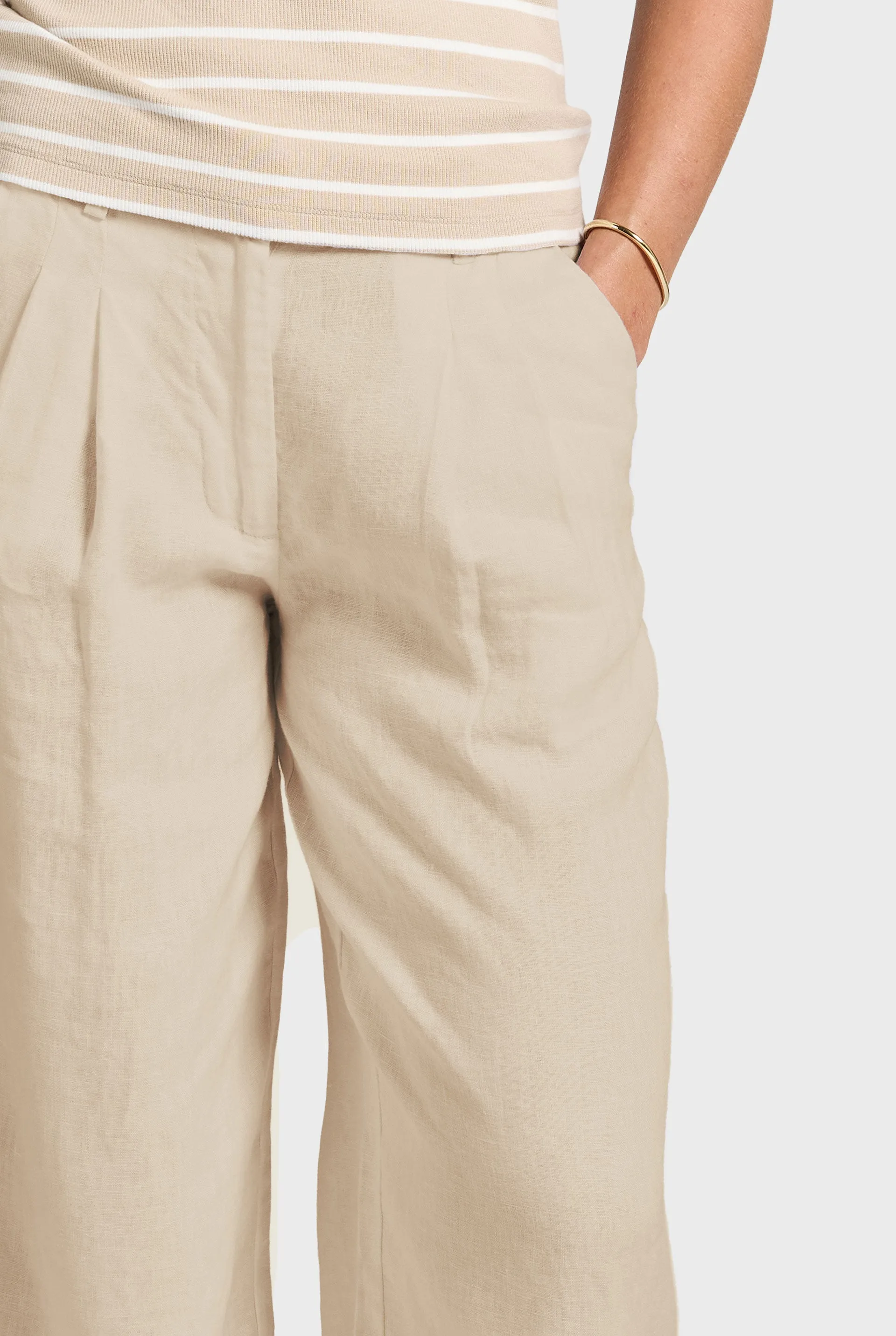 Linen Relaxed Pant sold by The Academy Brand product image thumbnail 4