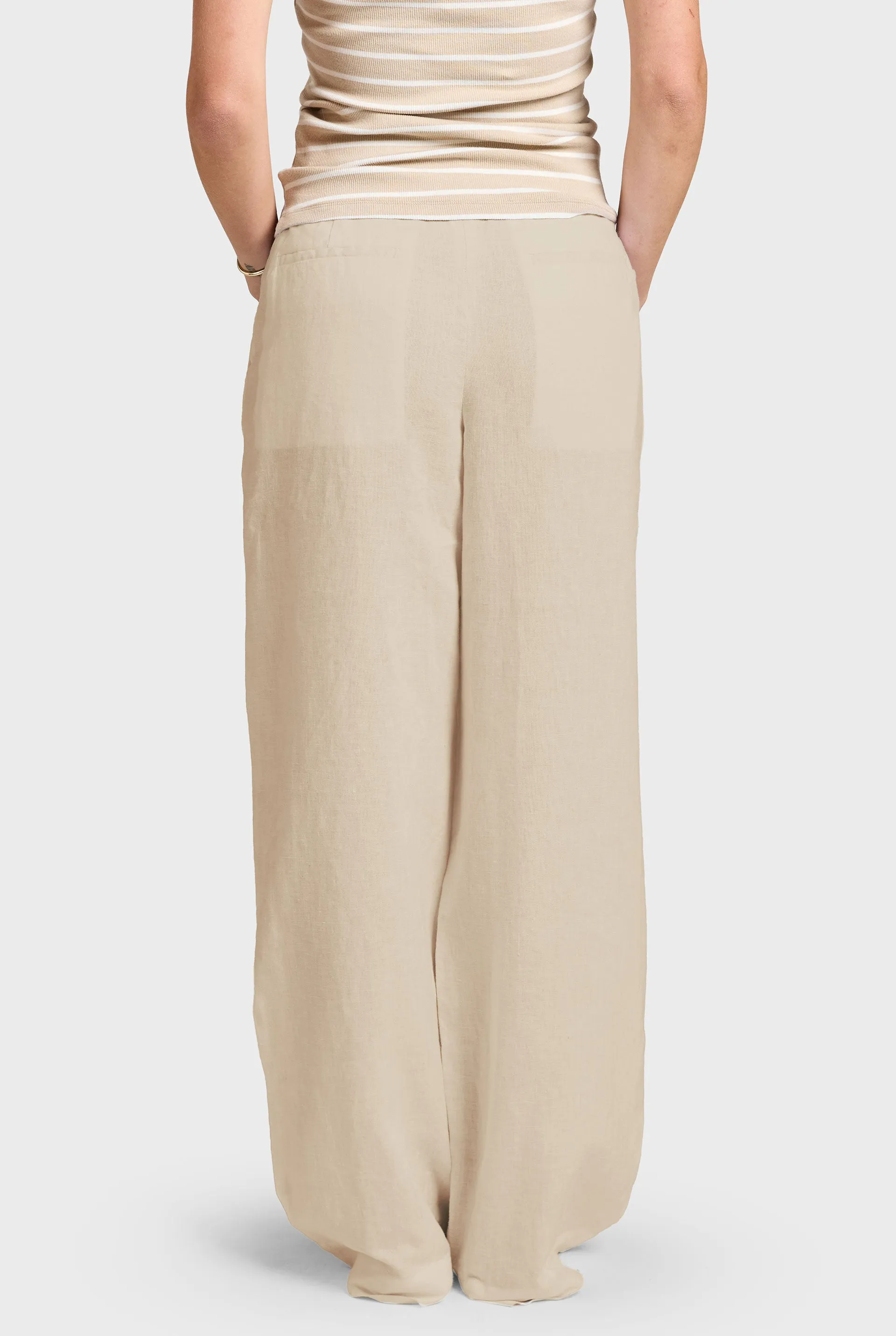 Linen Relaxed Pant sold by The Academy Brand product image thumbnail 5