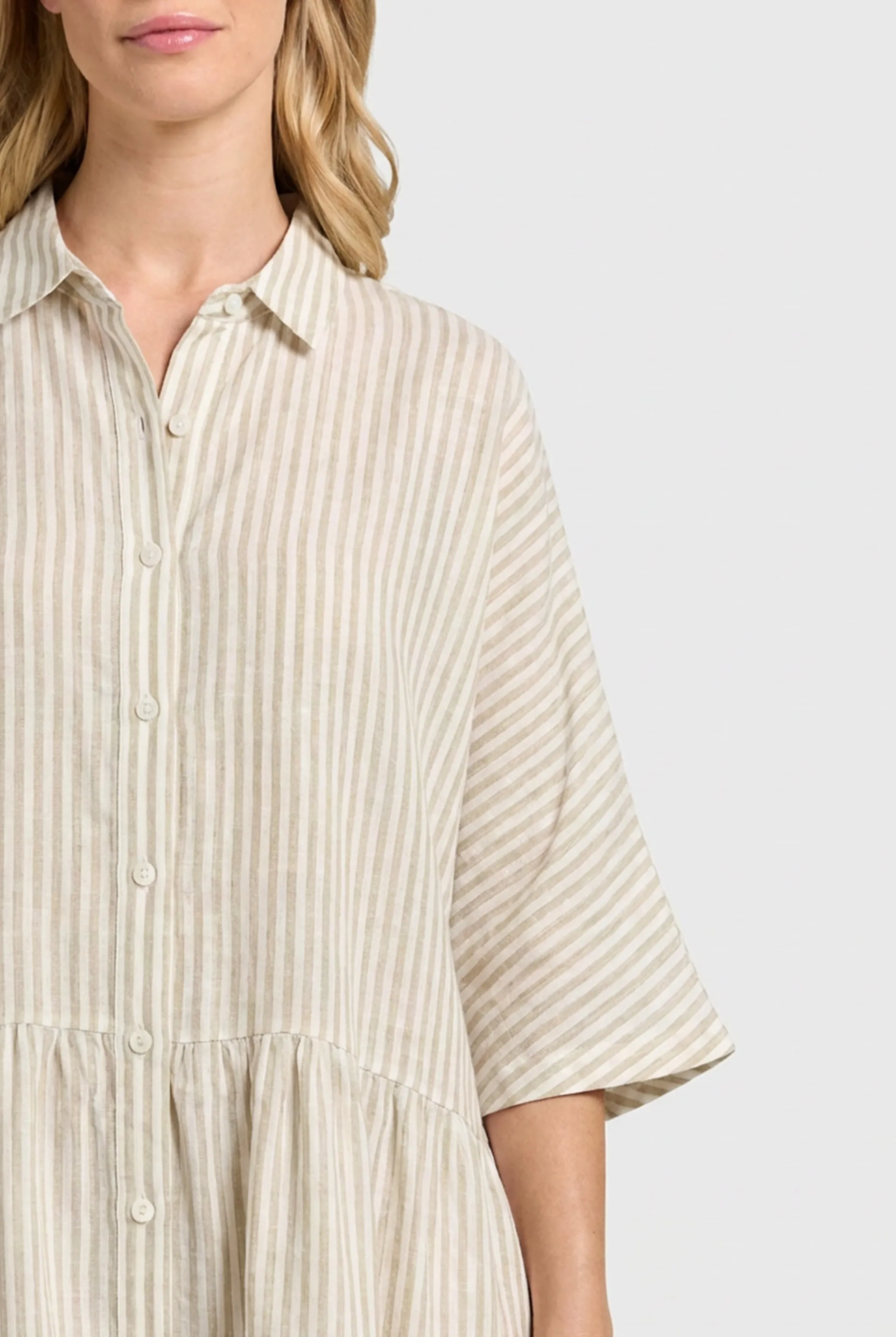 Dolly Linen Dress sold by The Academy Brand product image thumbnail 2