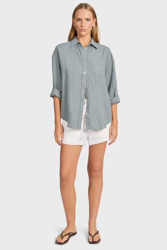 Hampton Linen Shirt sold by The Academy Brand