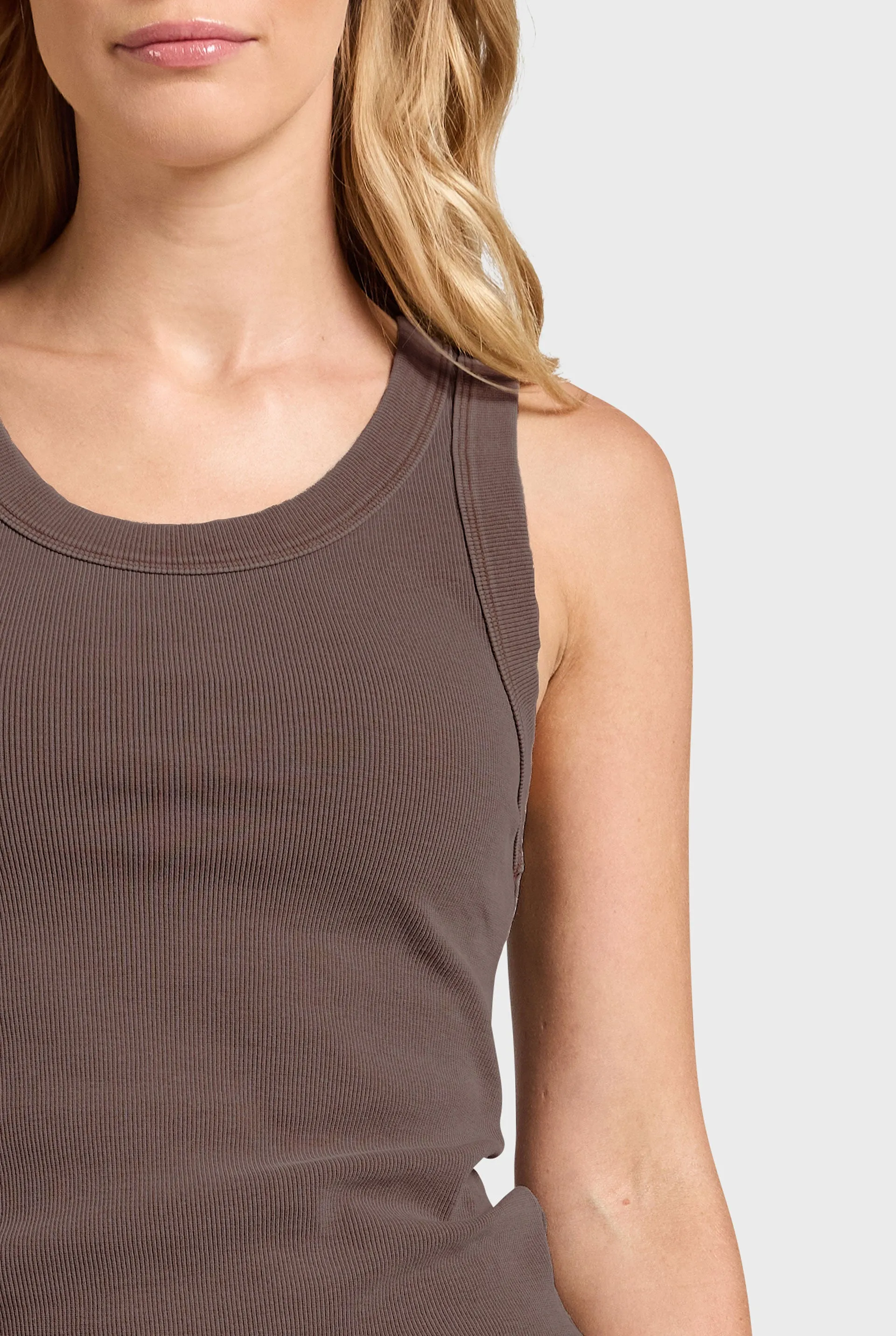 Essential Rib Tank sold by The Academy Brand product image thumbnail 4