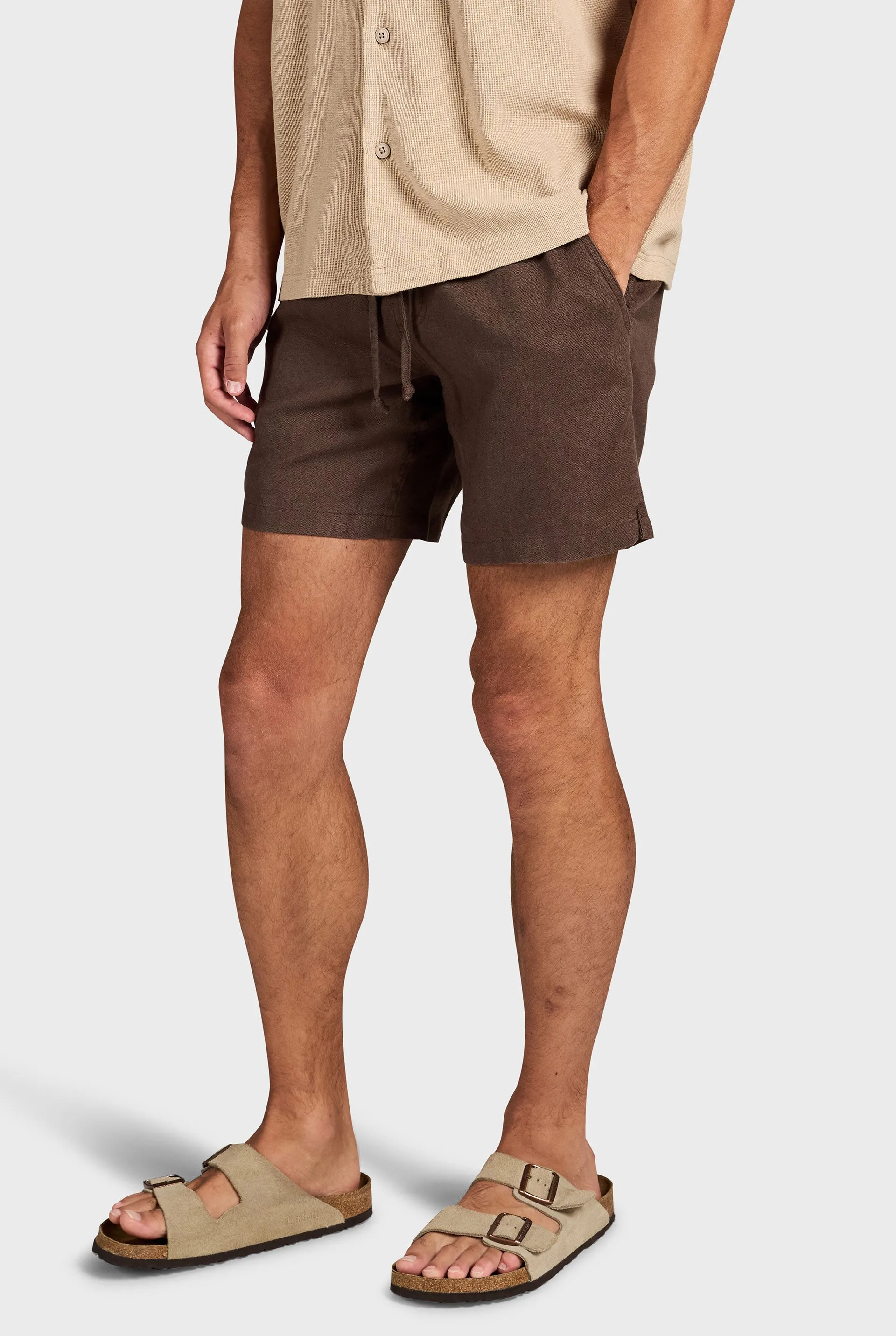 Riviera Linen Short sold by The Academy Brand product image thumbnail 3