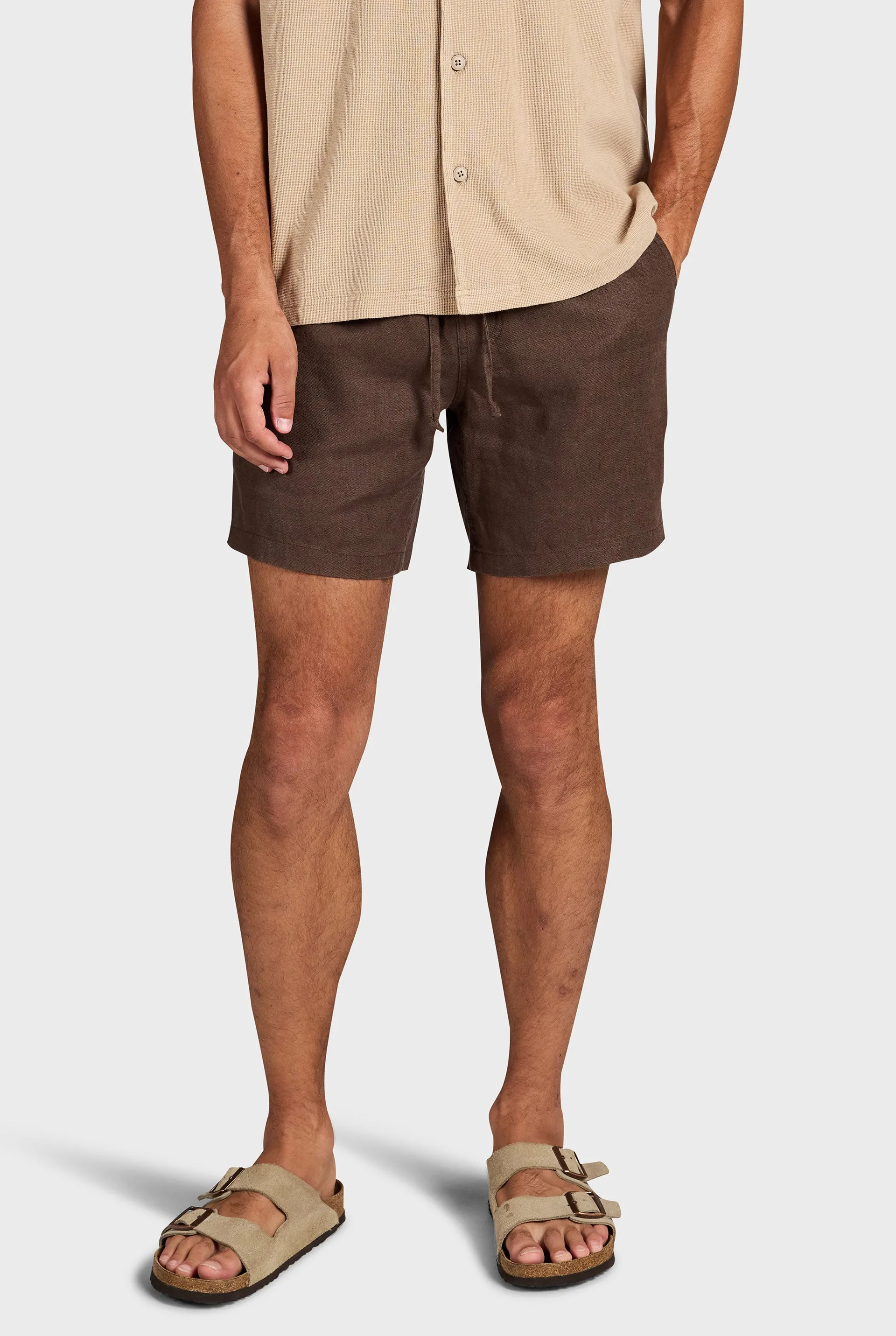 Riviera Linen Short sold by The Academy Brand