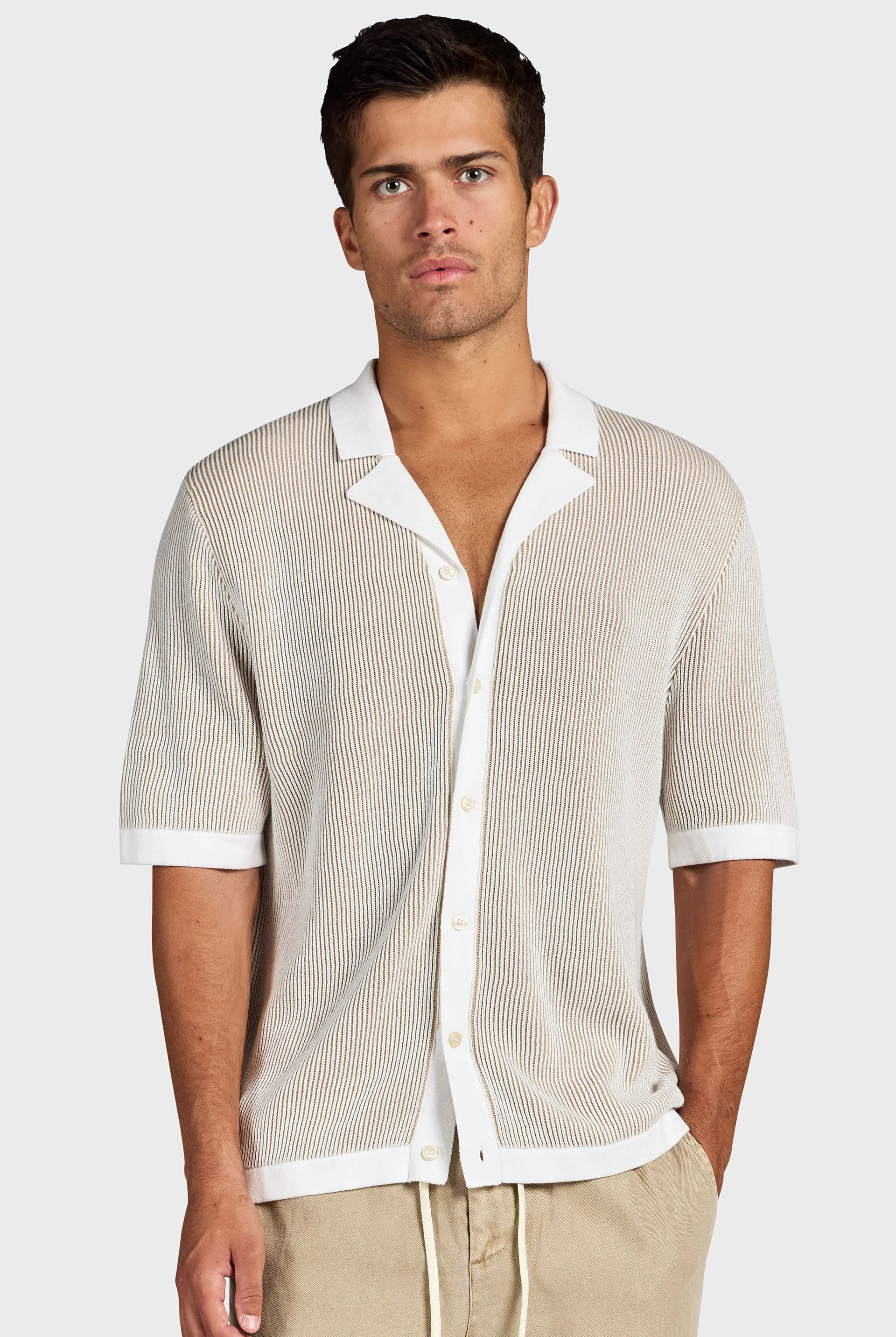Tatum Knit SS Shirt sold by The Academy Brand product image thumbnail 2
