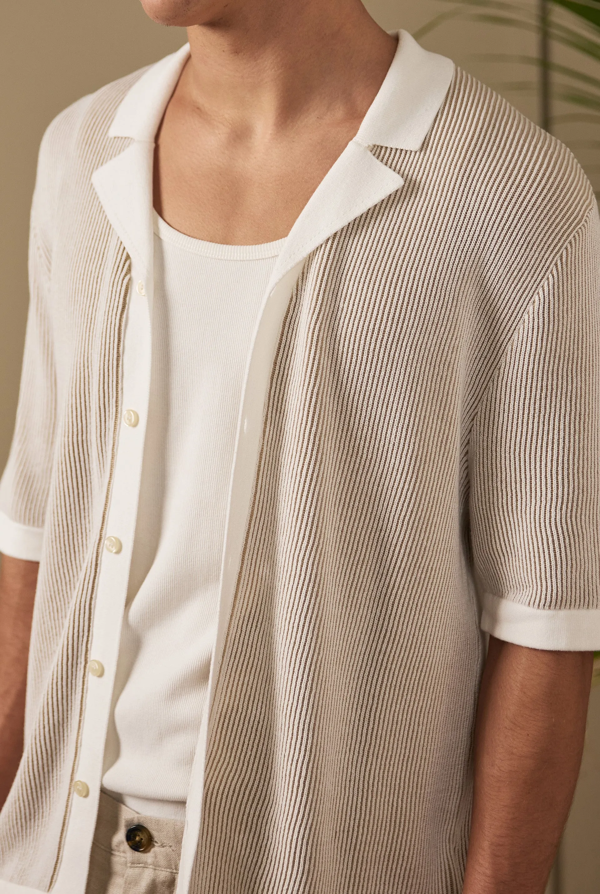 Tatum Knit SS Shirt sold by The Academy Brand