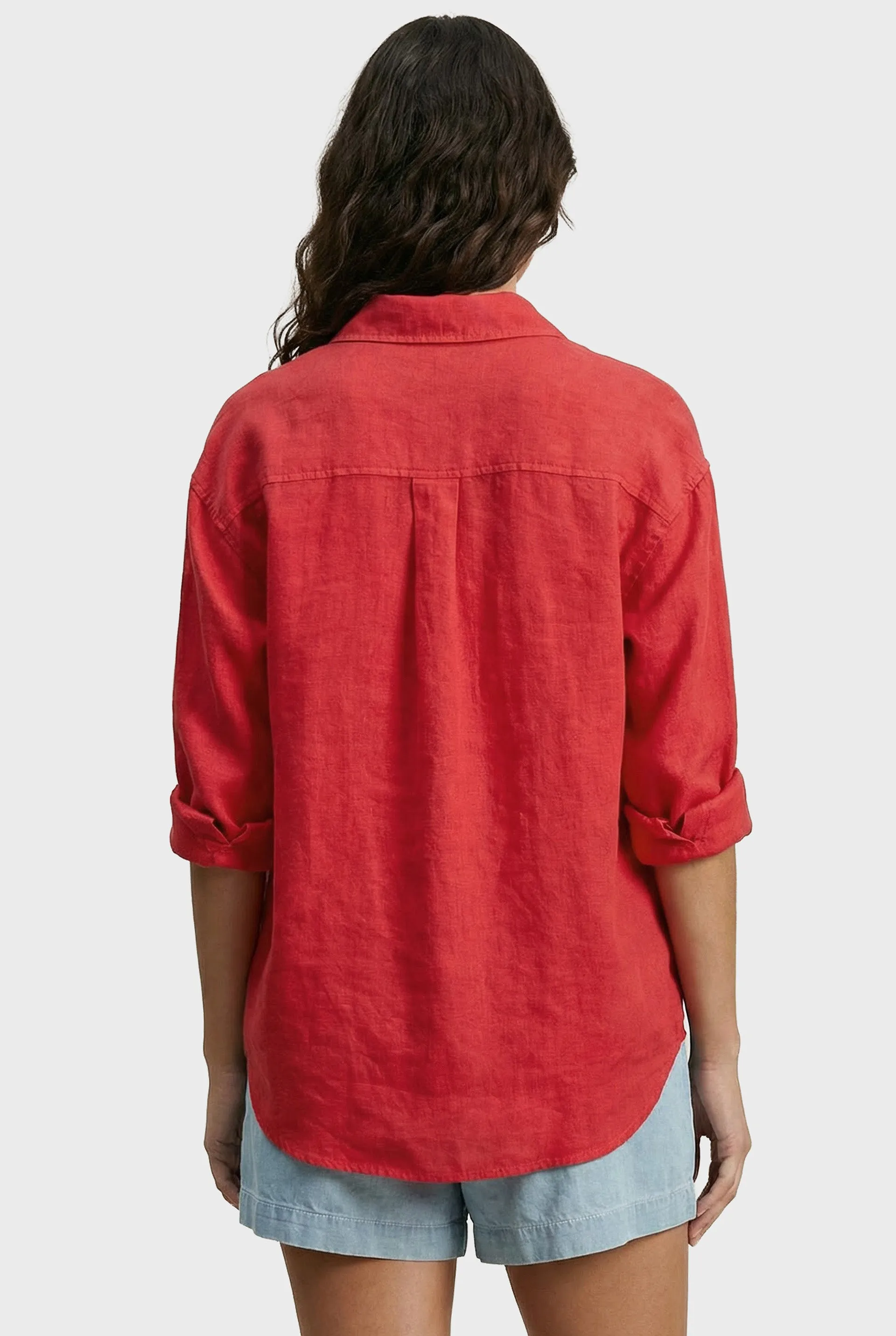 Hampton Linen Shirt sold by The Academy Brand product image thumbnail 5