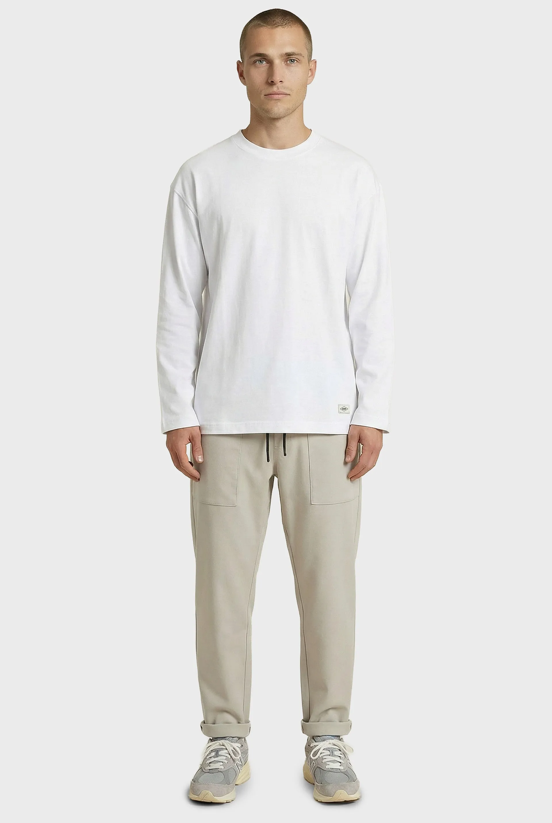Varsity Long Sleeve Tee sold by The Academy Brand