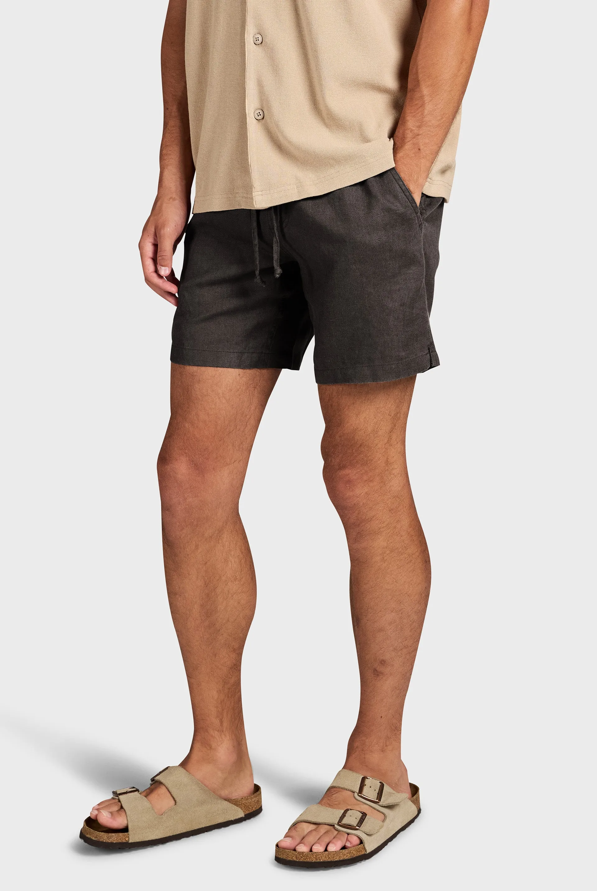 Riviera Linen Short sold by The Academy Brand product image thumbnail 4