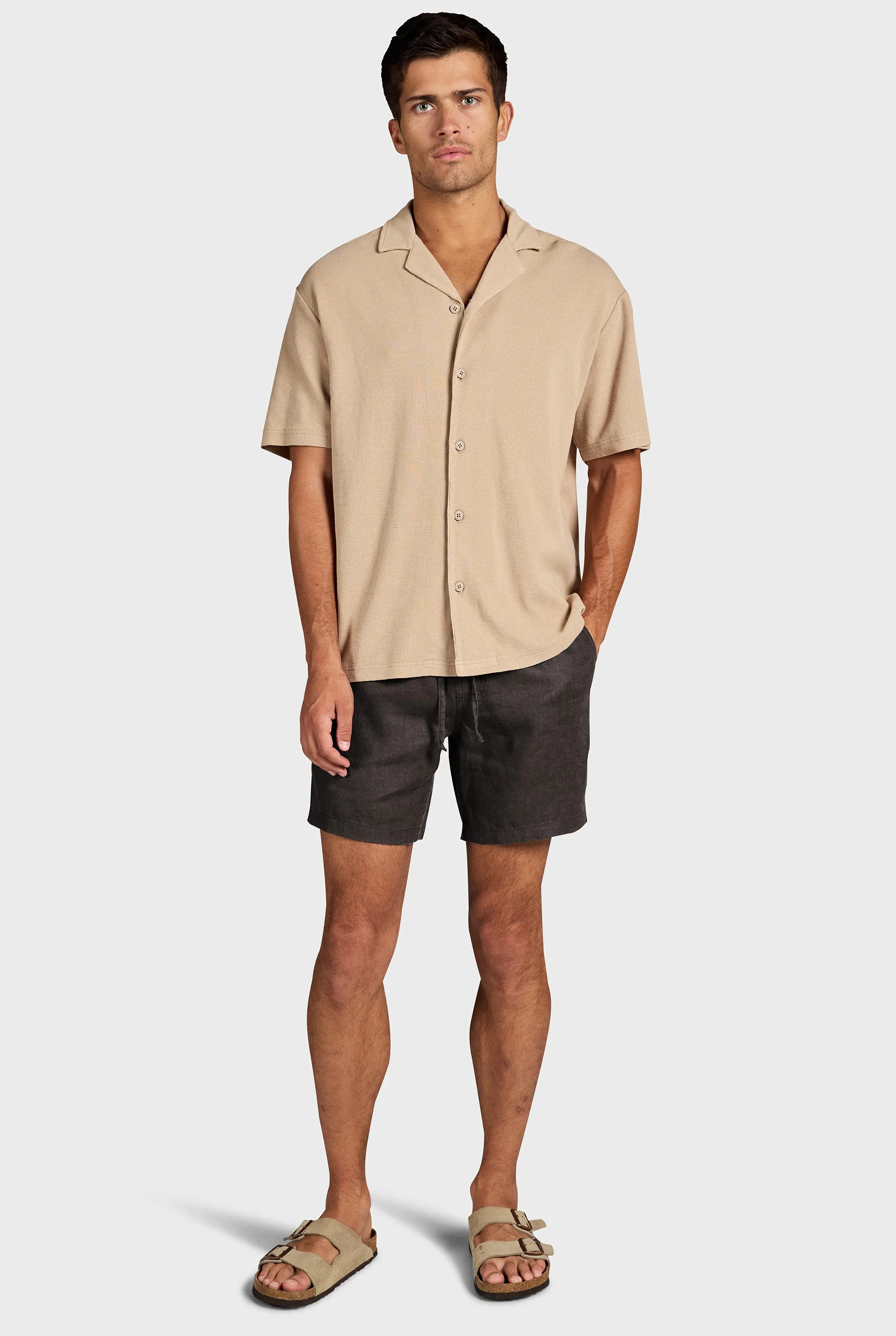 Riviera Linen Short sold by The Academy Brand product image thumbnail 3