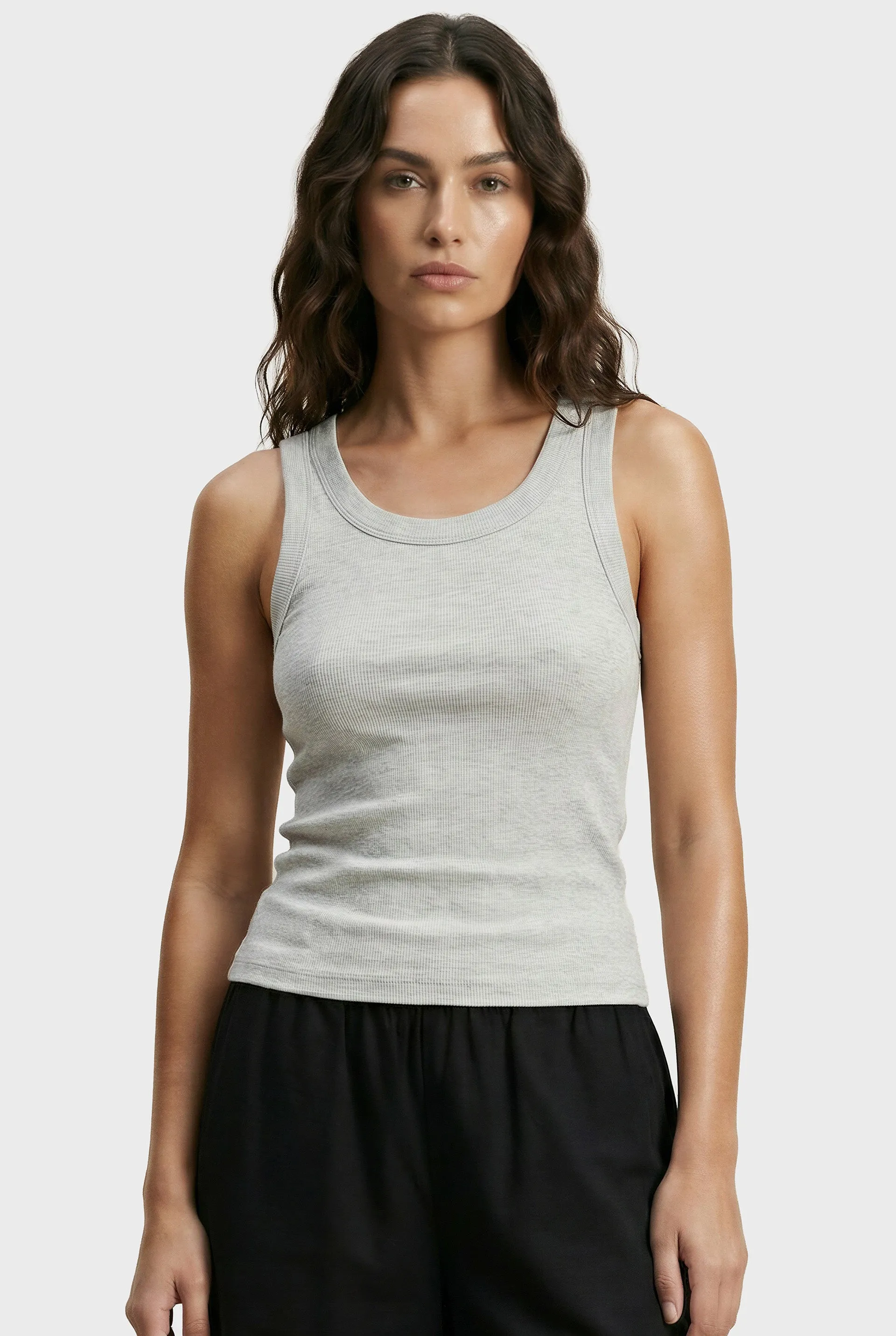 Essential Rib Tank sold by The Academy Brand product image thumbnail 3