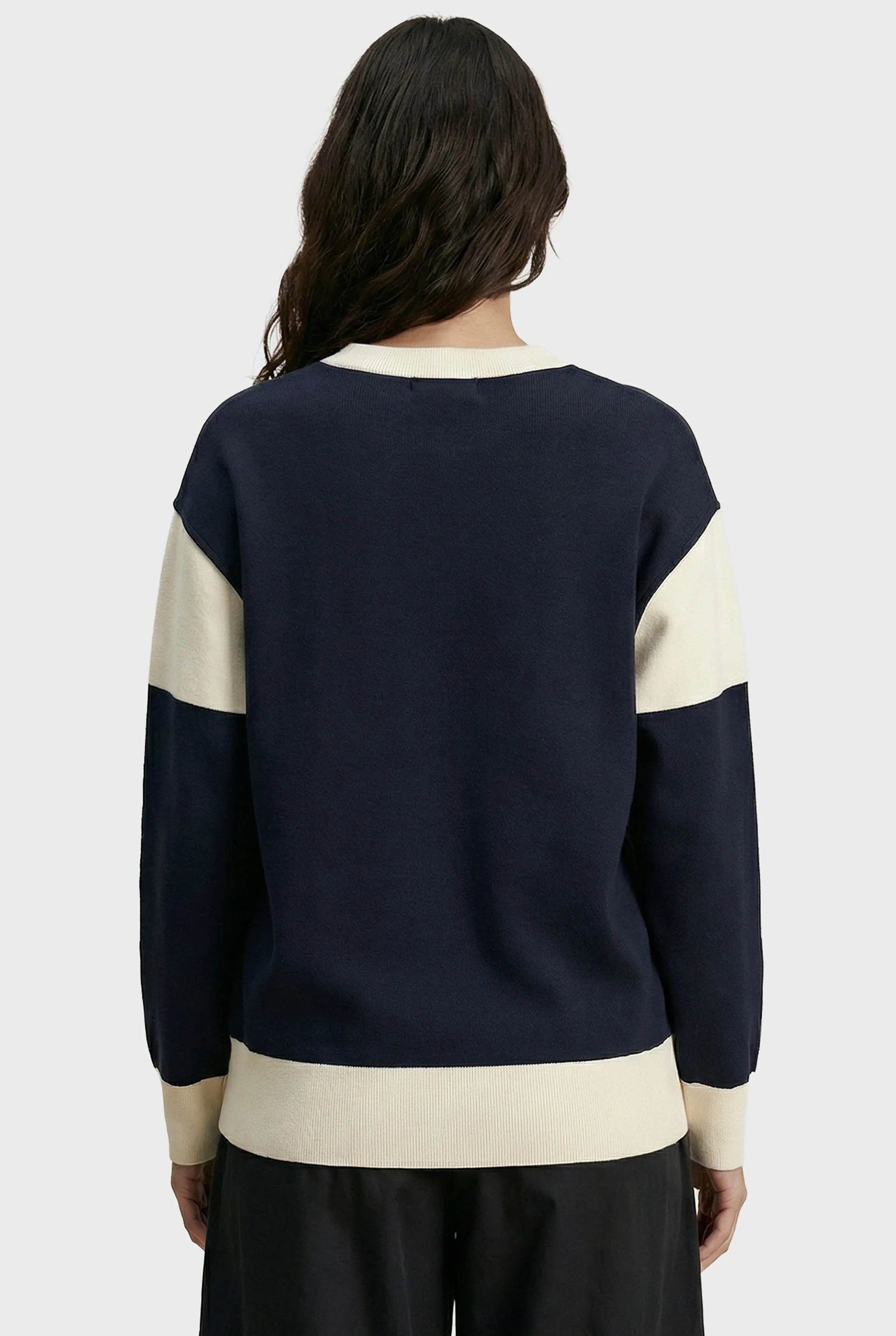 Maggie Contrast V Sweat sold by The Academy Brand product image thumbnail 5