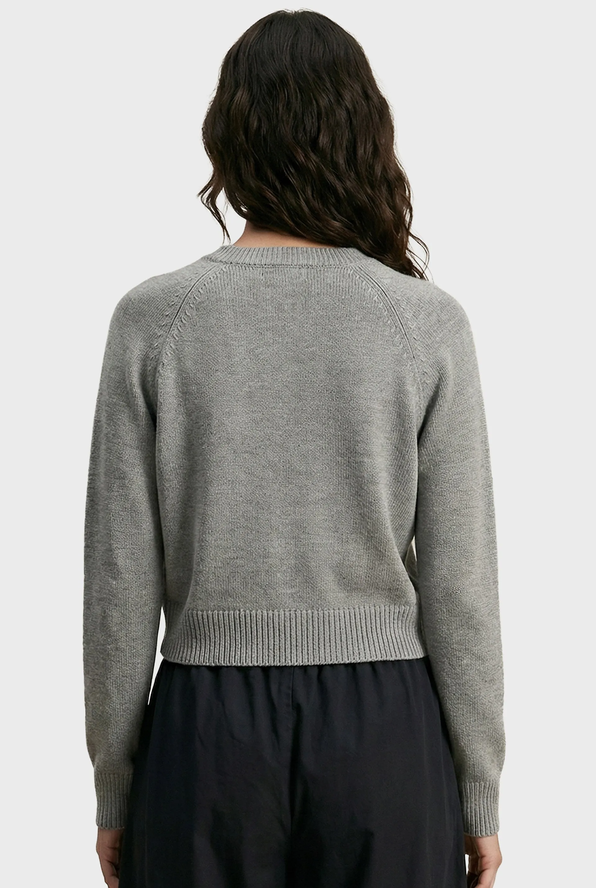 Flora Crew Knit Cardigan sold by The Academy Brand product image thumbnail 4