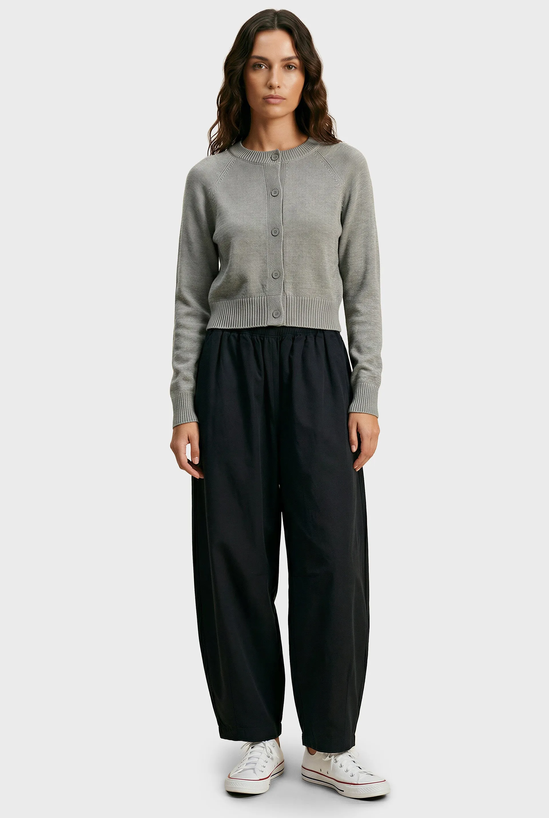 Flora Crew Knit Cardigan sold by The Academy Brand