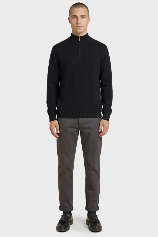 Clyde 1/4 Zip Knit made by The Academy Brand