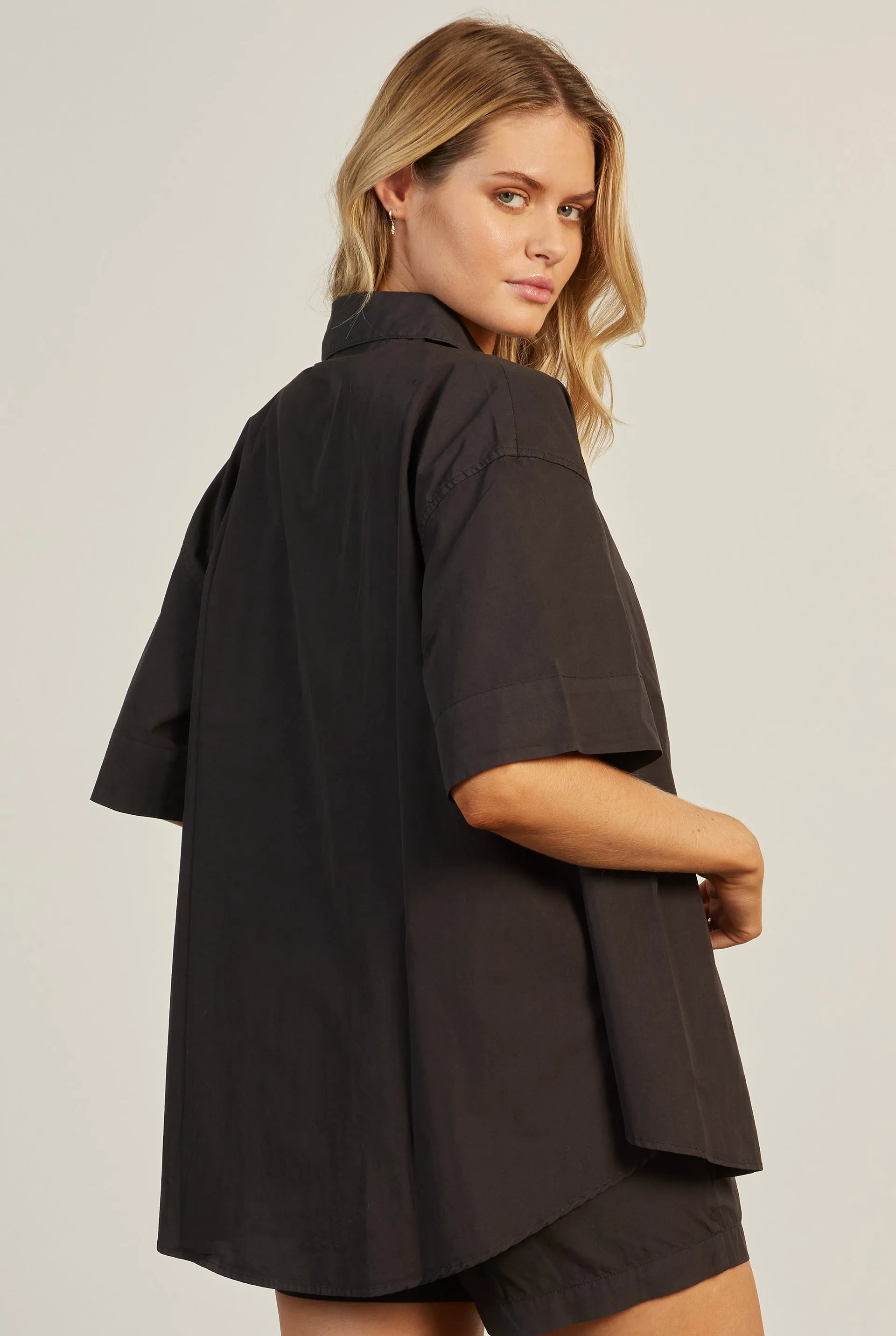 Frankie Poplin SS Shirt sold by The Academy Brand product image thumbnail 5