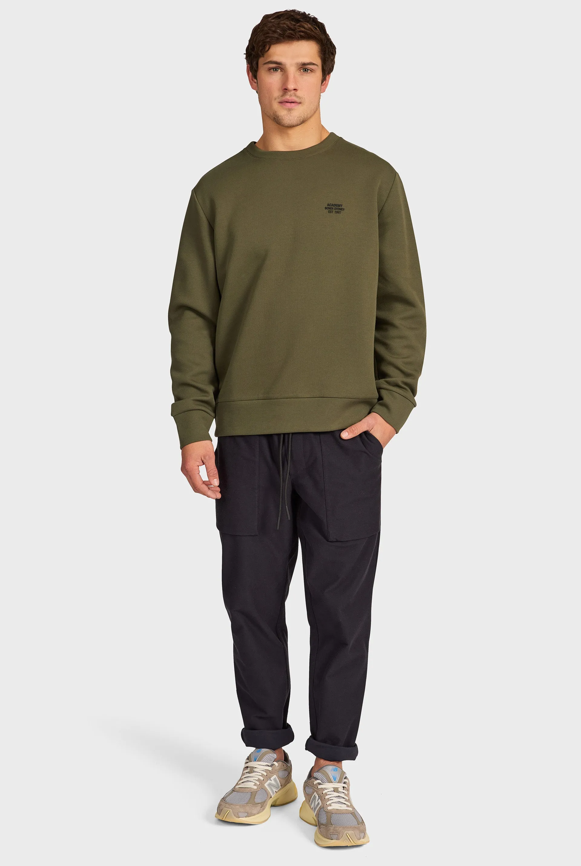 Whitmore Crew Sweat sold by The Academy Brand product image thumbnail 2