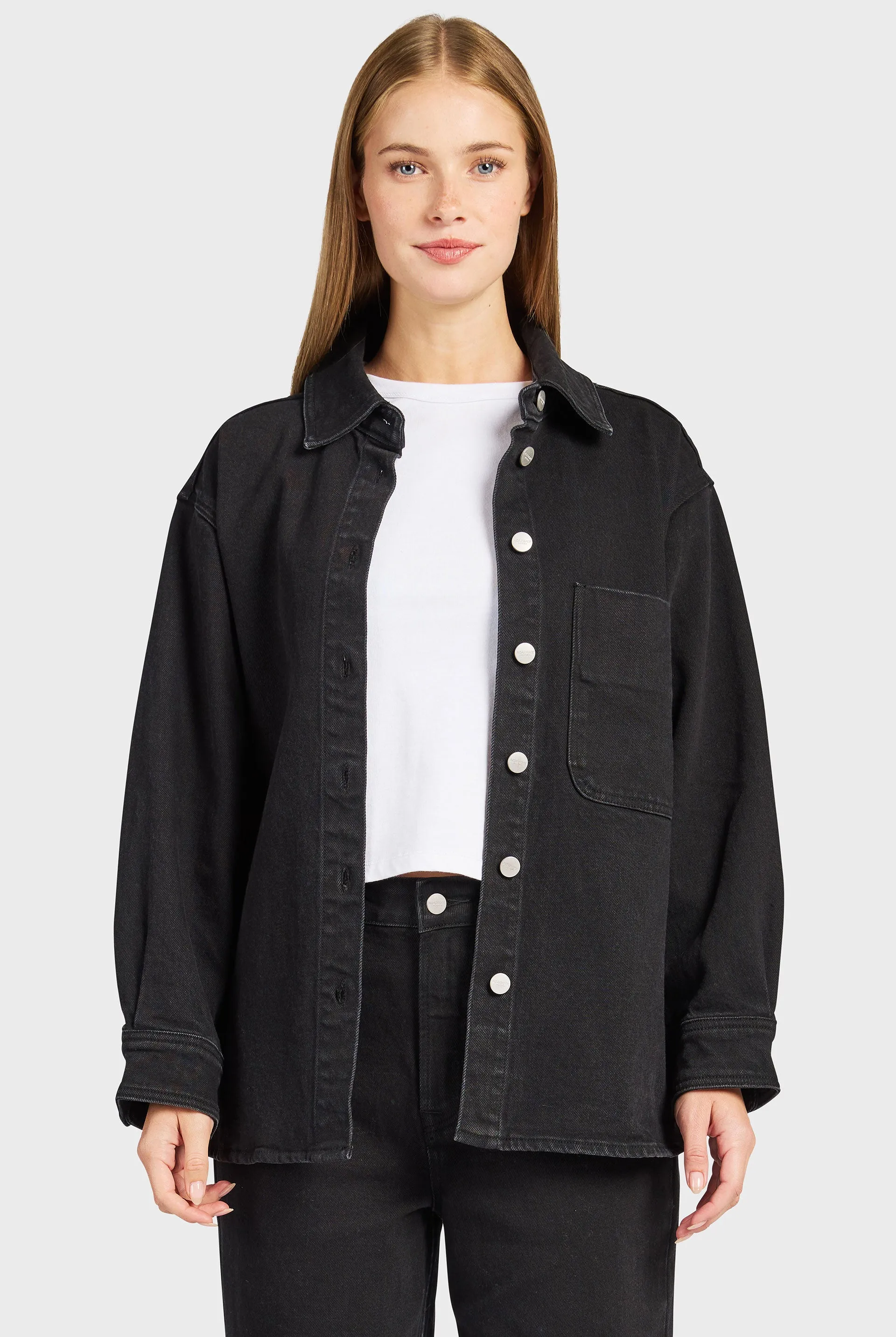 Dolores Denim Overshirt sold by The Academy Brand