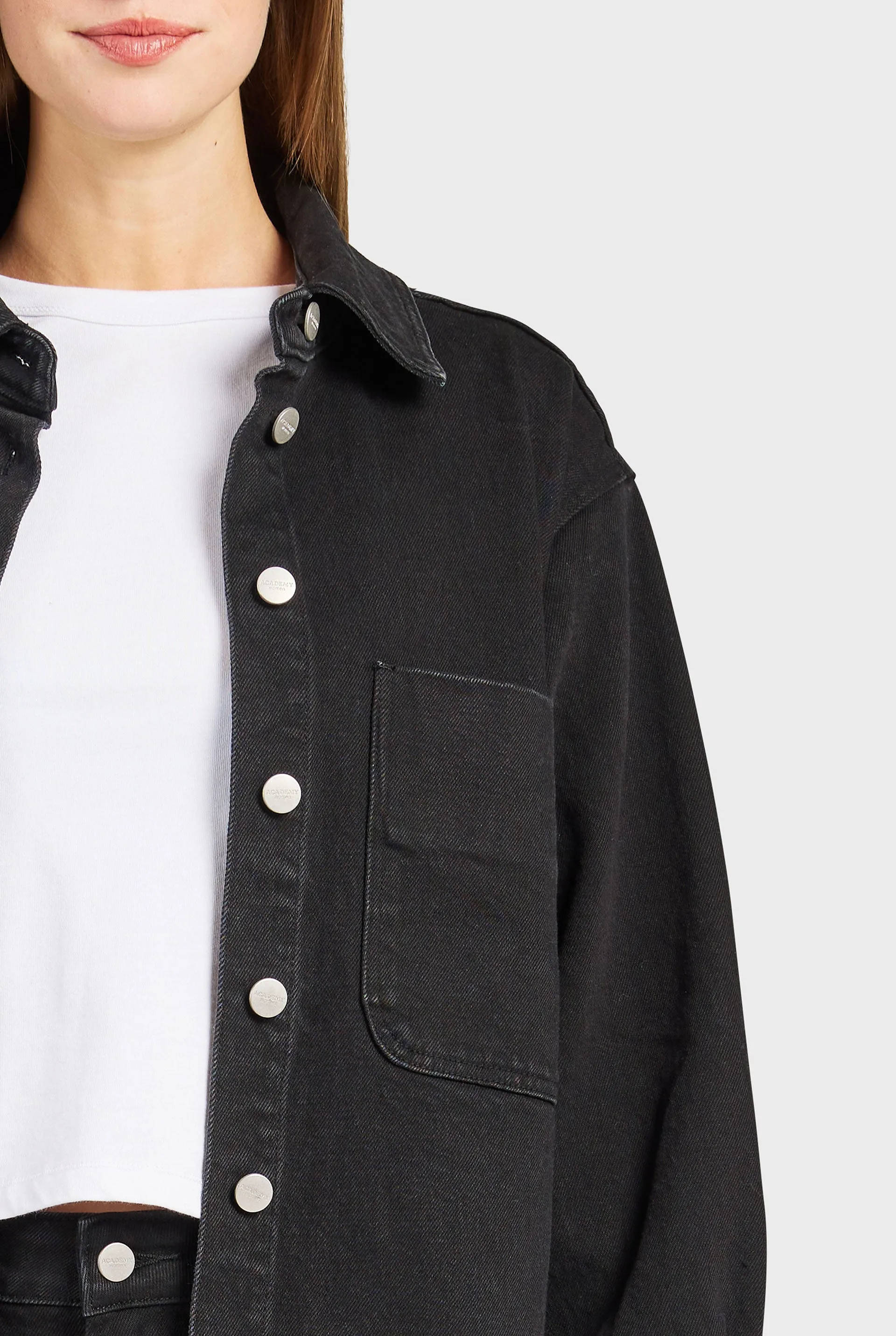 Dolores Denim Overshirt sold by The Academy Brand product image thumbnail 2
