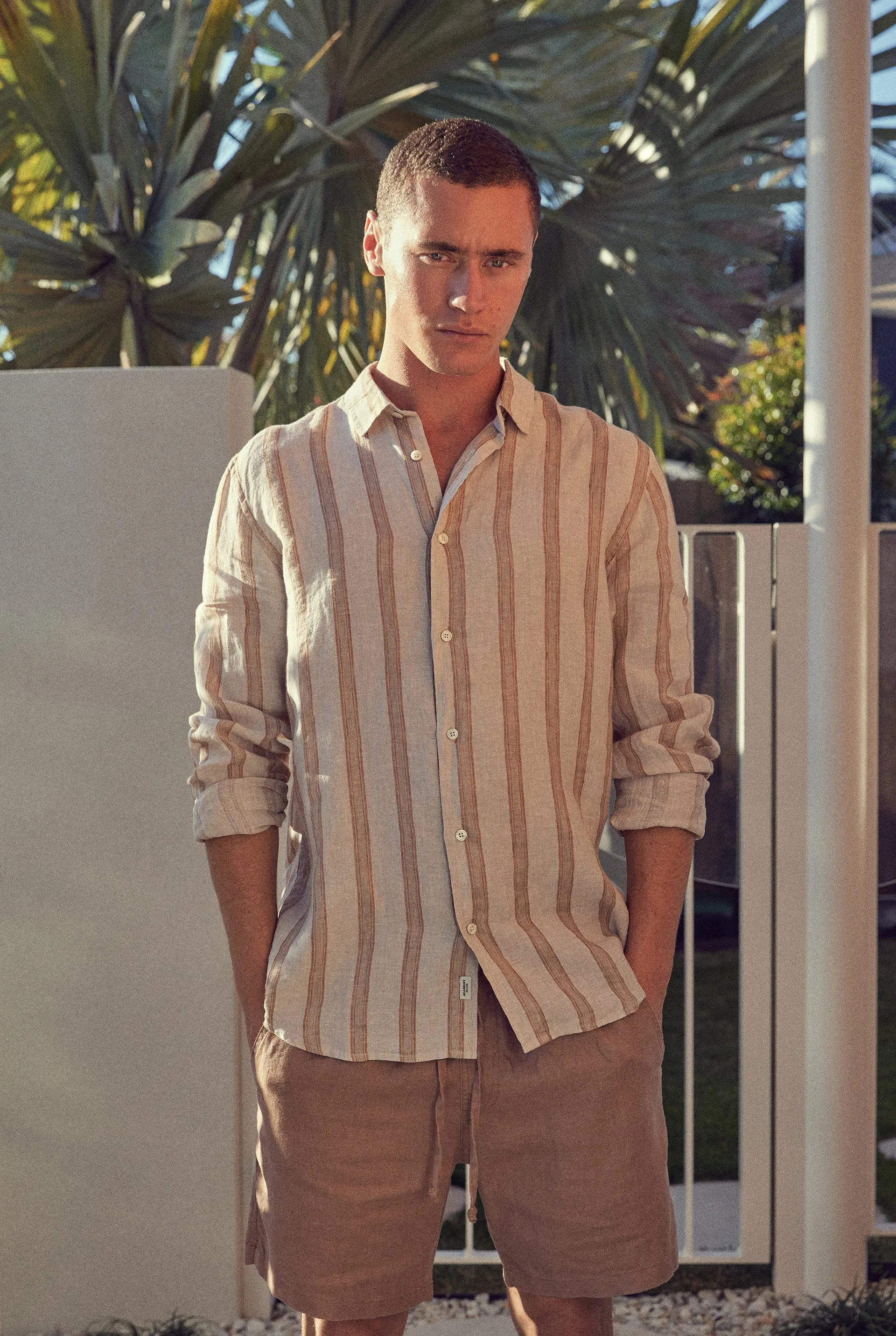 Acadia Linen Shirt sold by The Academy Brand