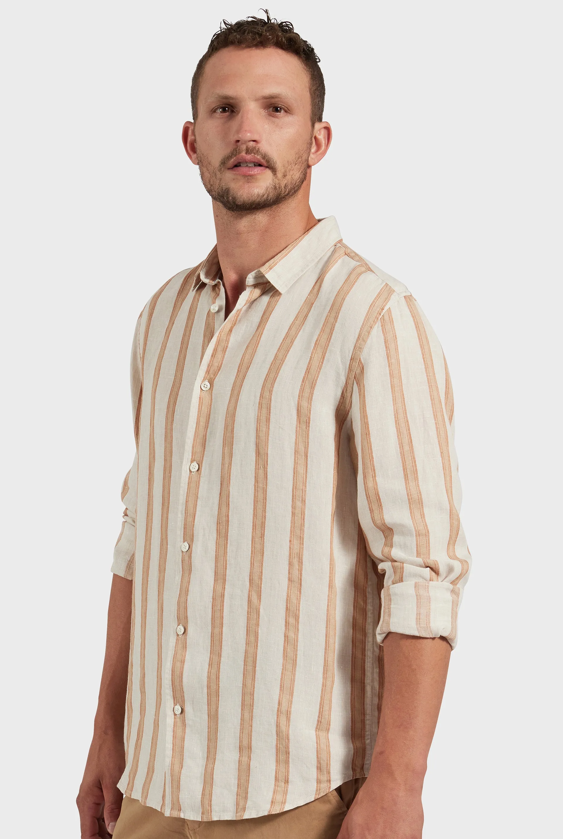 Acadia Linen Shirt sold by The Academy Brand product image thumbnail 4