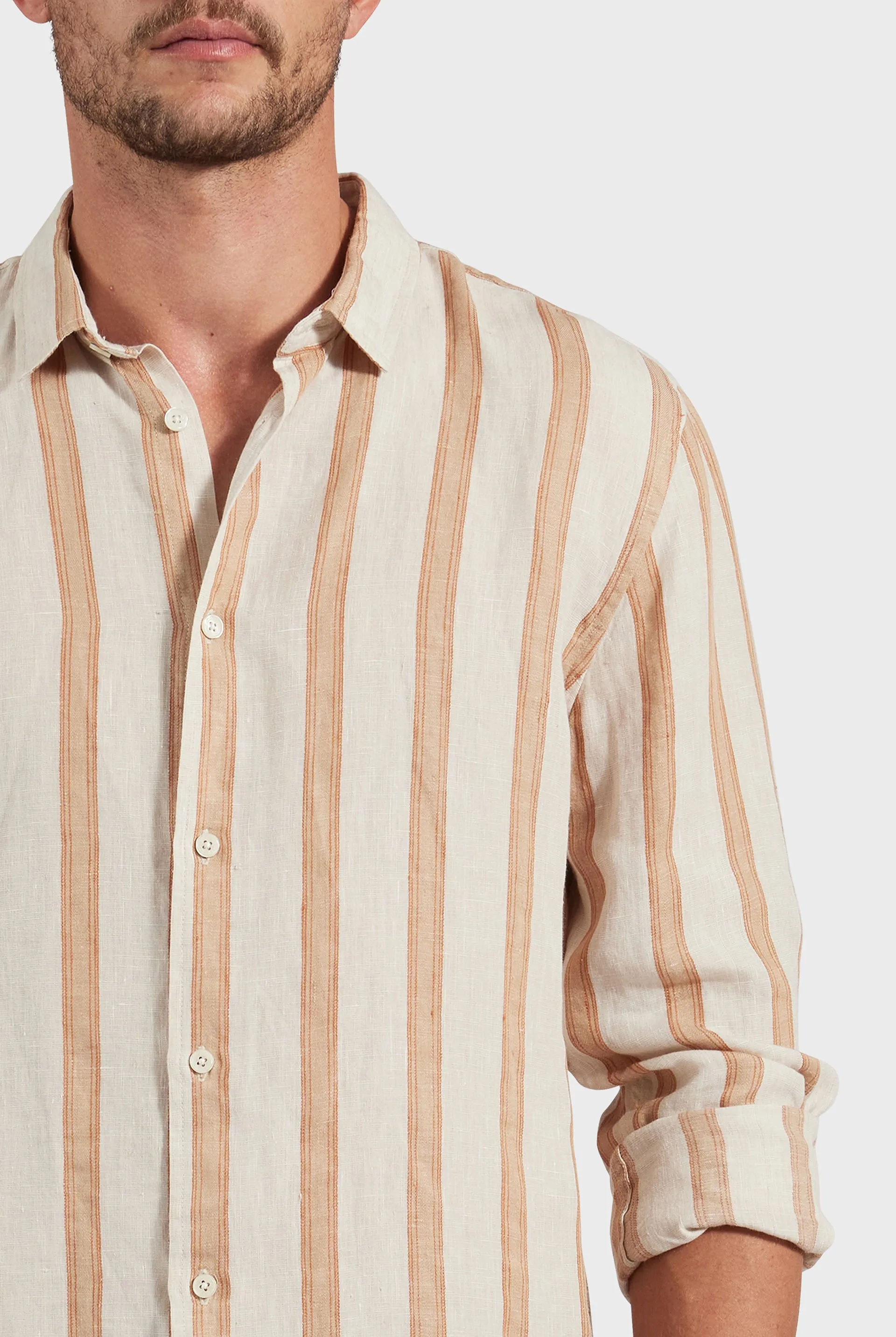 Acadia Linen Shirt sold by The Academy Brand product image thumbnail 5