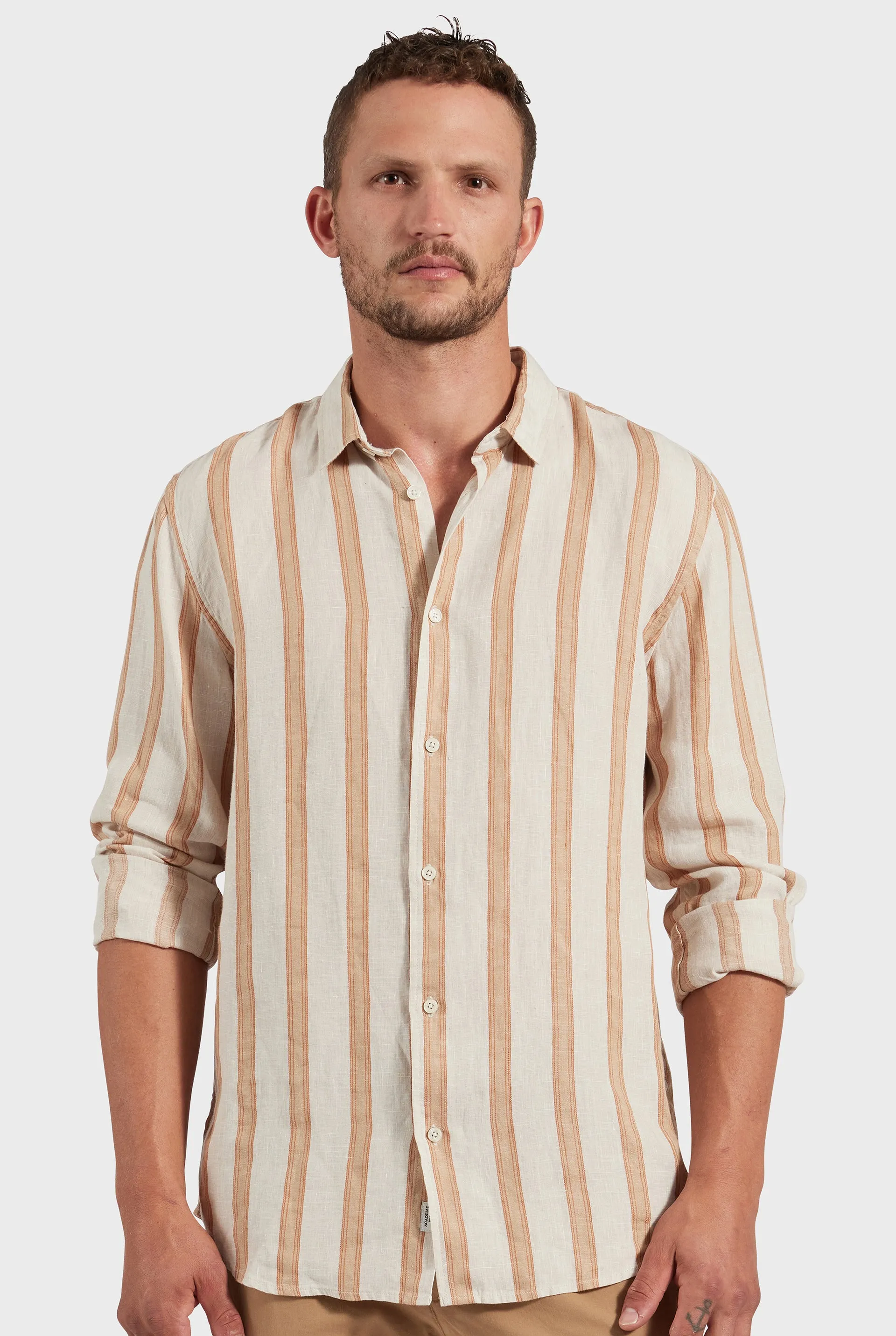 Acadia Linen Shirt sold by The Academy Brand product image thumbnail 3