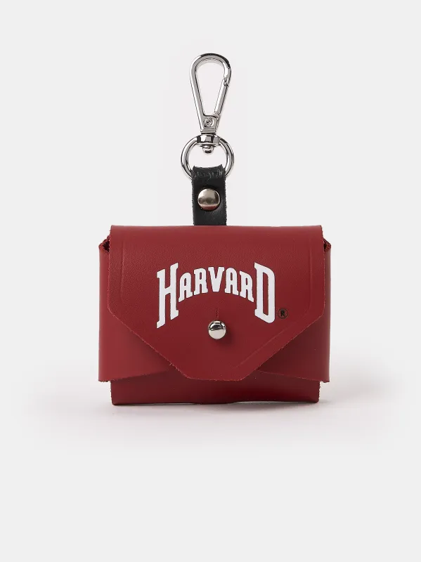 The AirPods Pro Case - Red with Harvard Logo made by The Cambridge Satchel Company