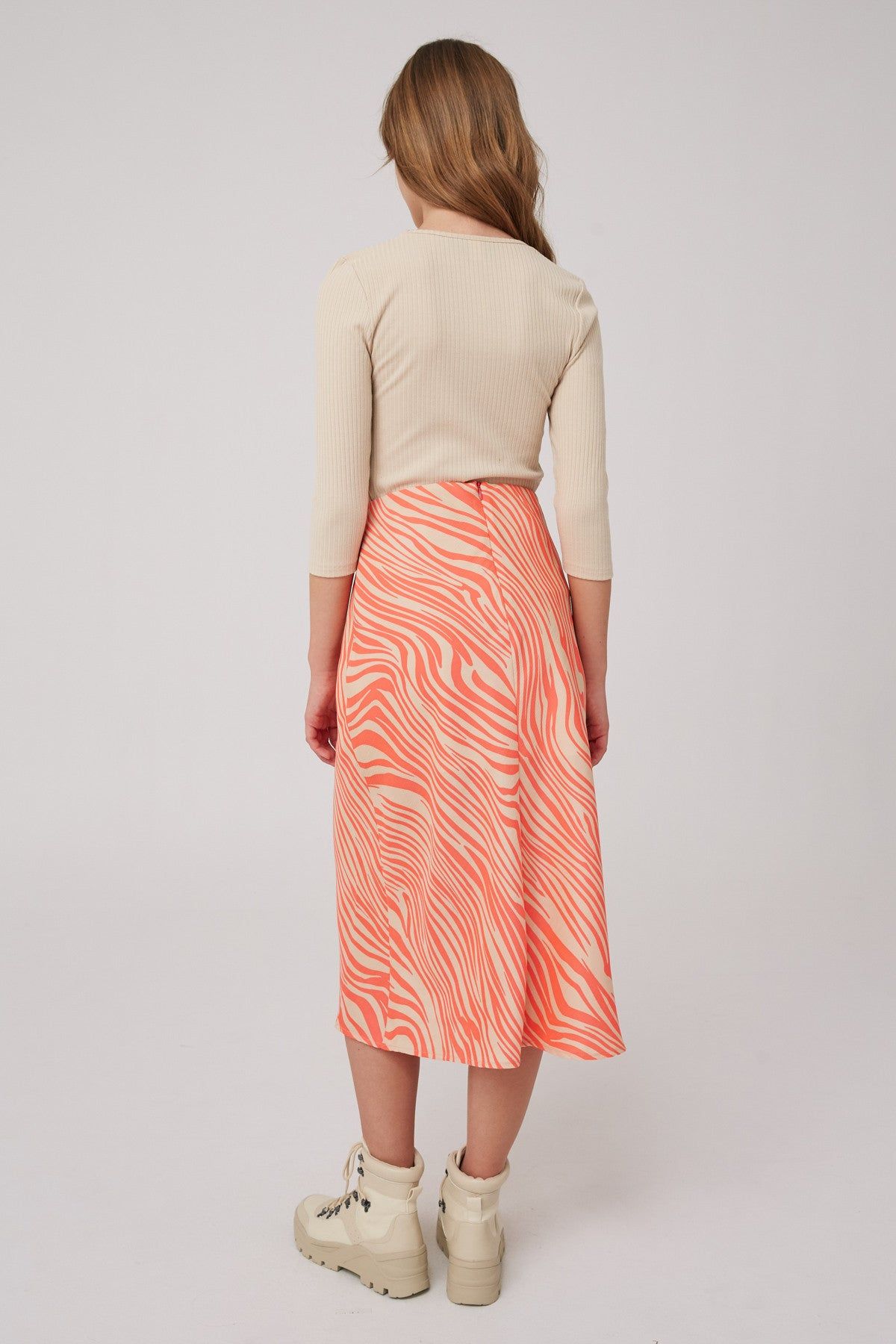 SOLAR LONG SLEEVE TOP nude sold by The Fifth Label product image thumbnail 4