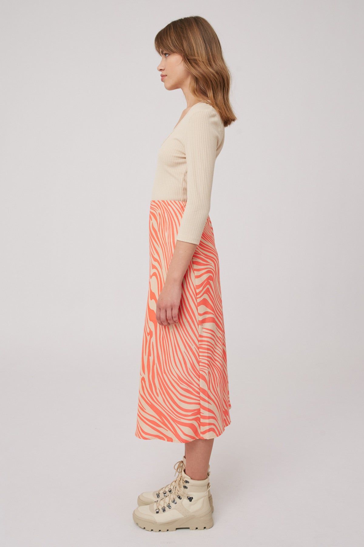 SOLAR LONG SLEEVE TOP nude sold by The Fifth Label product image thumbnail 2