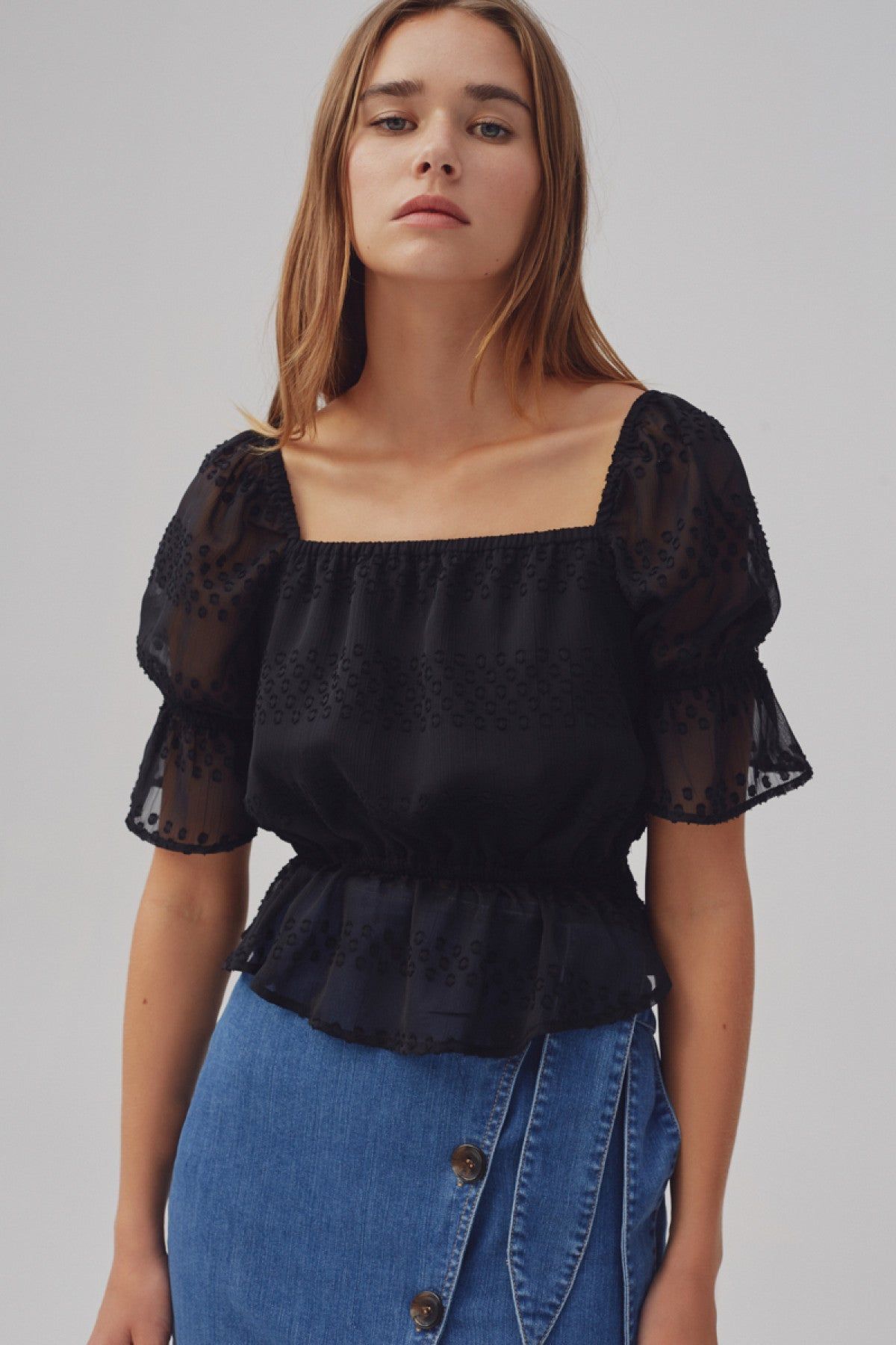 VOLTAGE TOP black sold by The Fifth Label