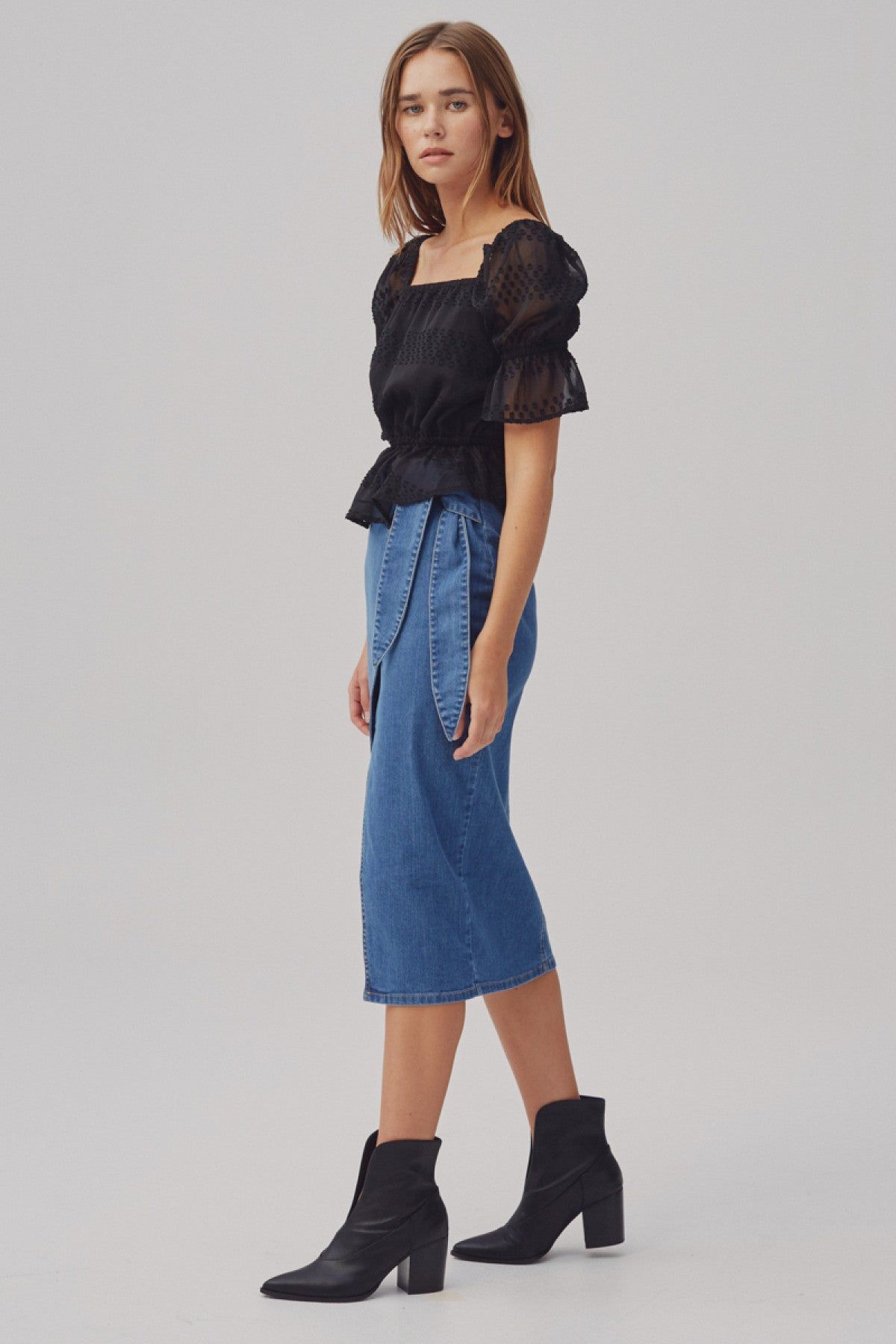 VOLTAGE TOP black sold by The Fifth Label product image thumbnail 3