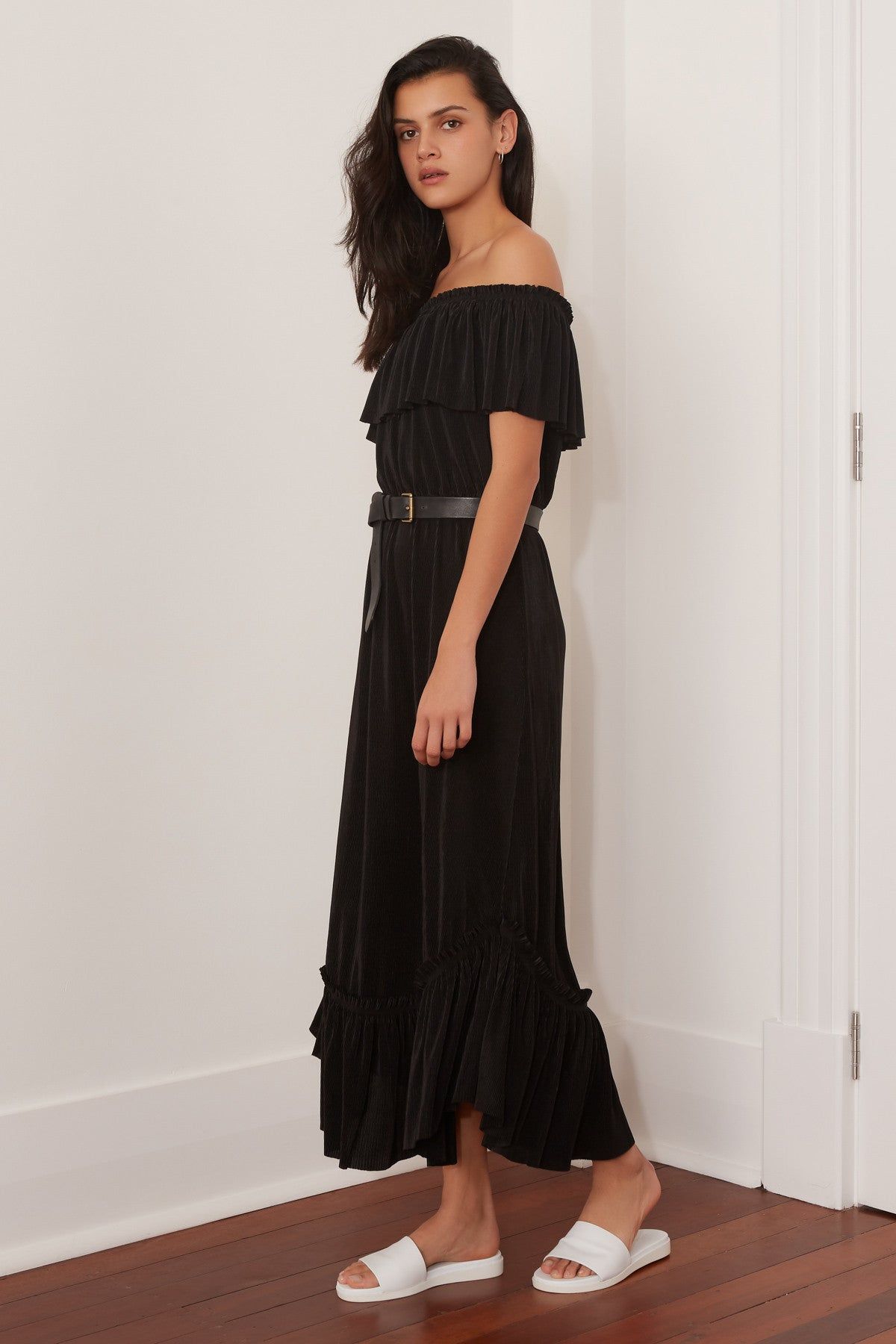 RELATIVITY MAXI DRESS black sold by The Fifth Label product image thumbnail 4