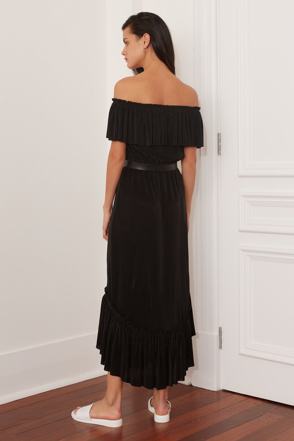 RELATIVITY MAXI DRESS black sold by The Fifth Label product image thumbnail 5